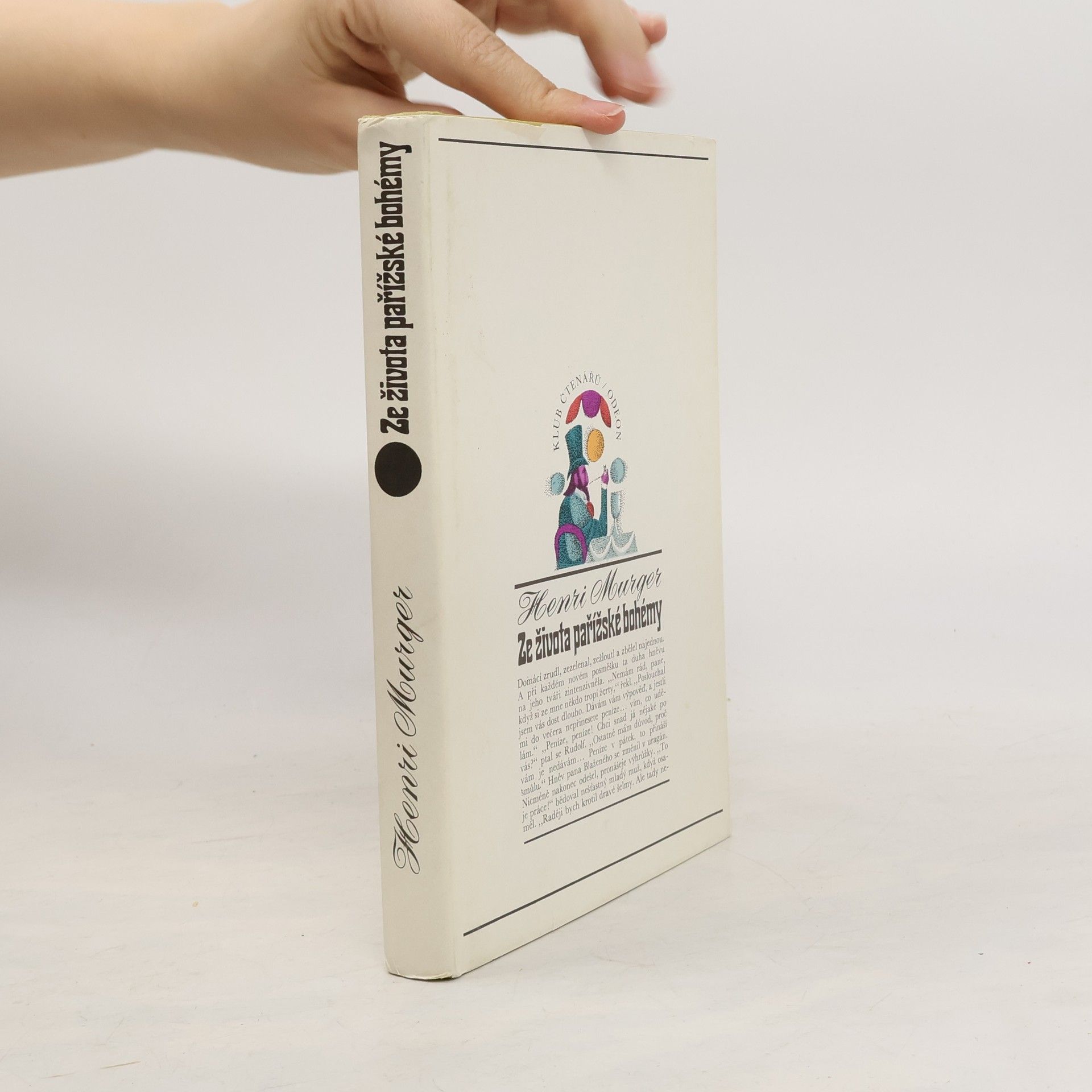 Henri Murger Ze života pařížské bohémy