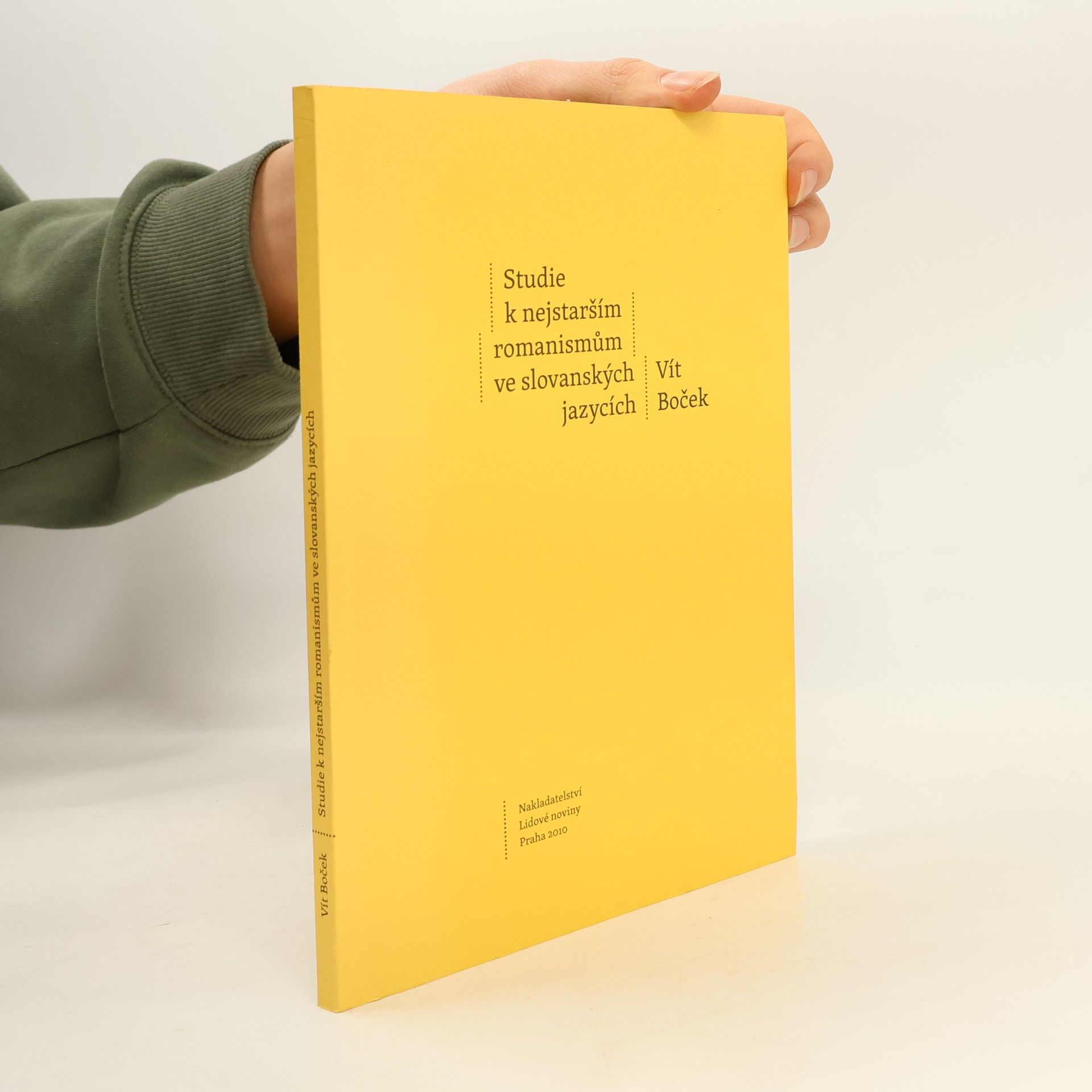 Studie k nejstarším romanismům ve slovanských jazycích