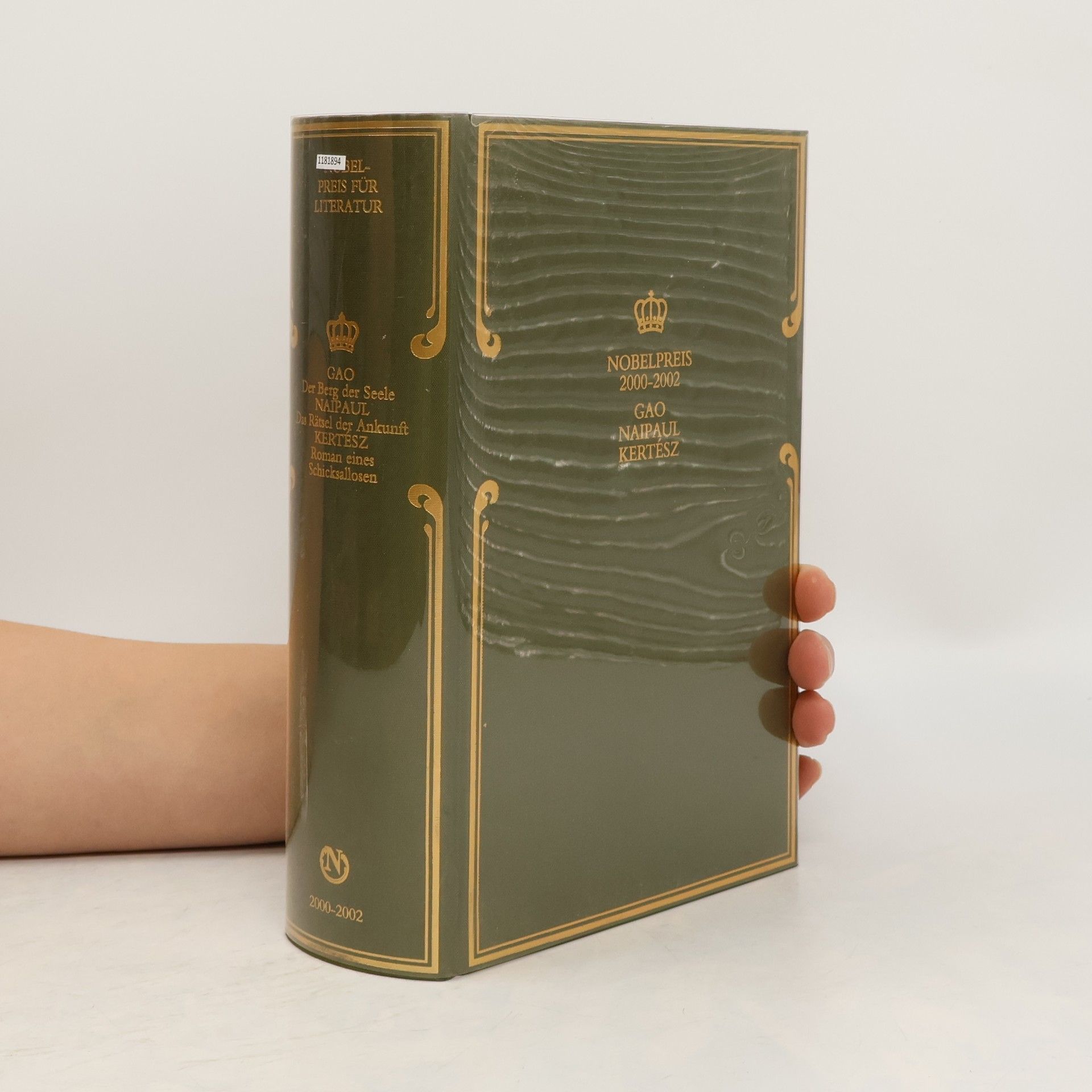 Nobelpreis 2000-2002. Der Berg der Seele. Der Rätsel der Ankunft. Roman eines Schicksallosen.