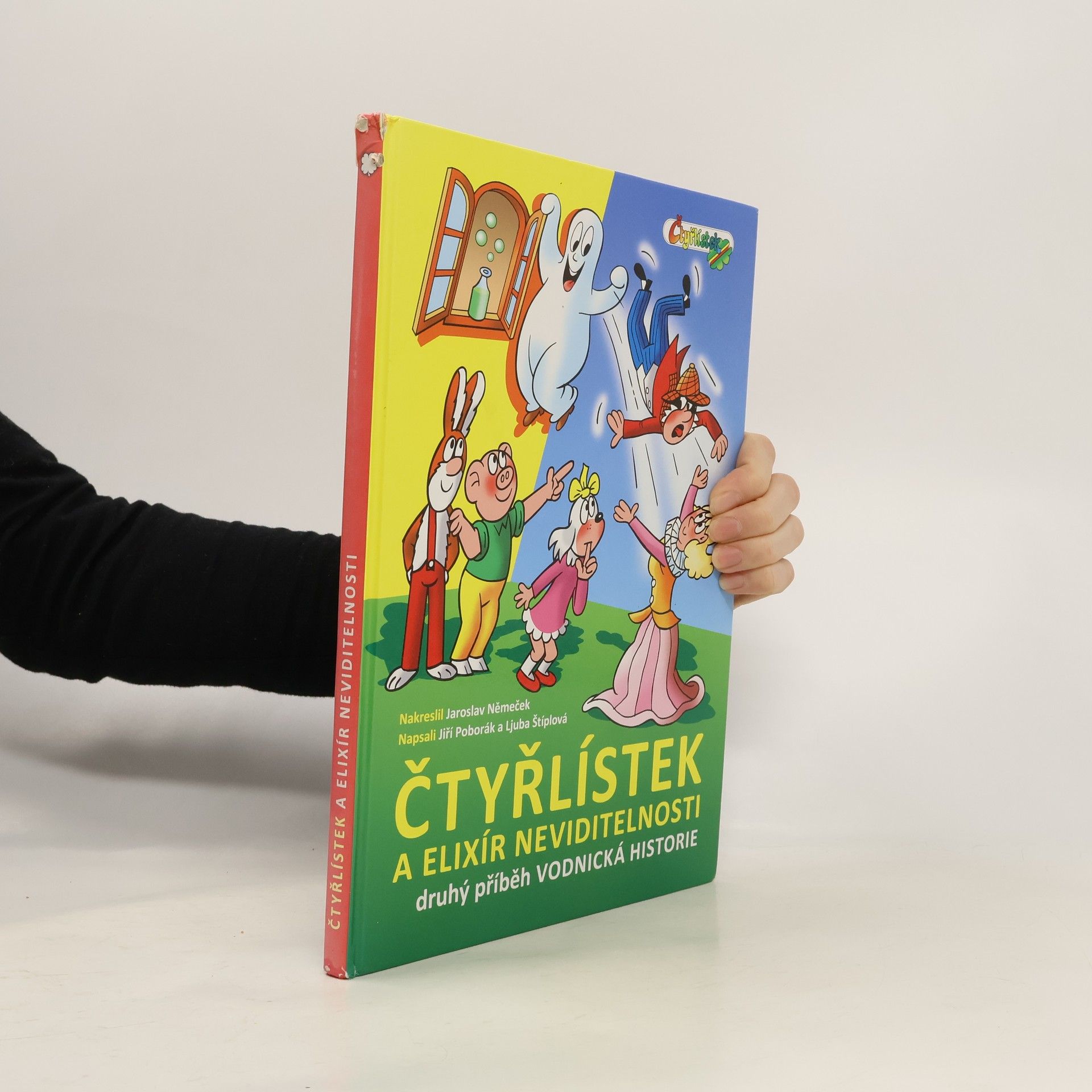 Jaroslav Němeček Čtyřlístek a elixír neviditelnosti
