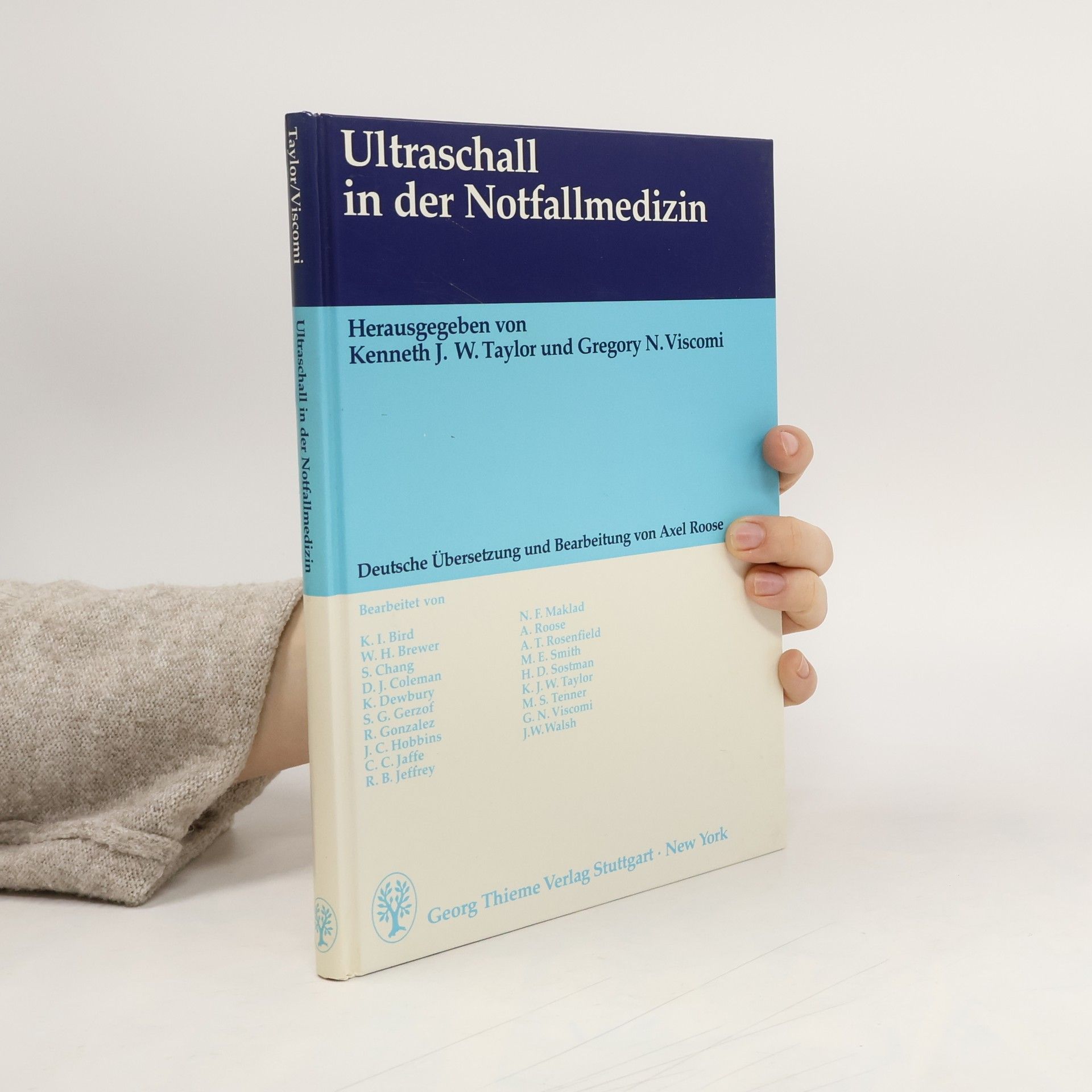 Kenneth J. W. Taylor Ultraschall in der Notfallmedizin