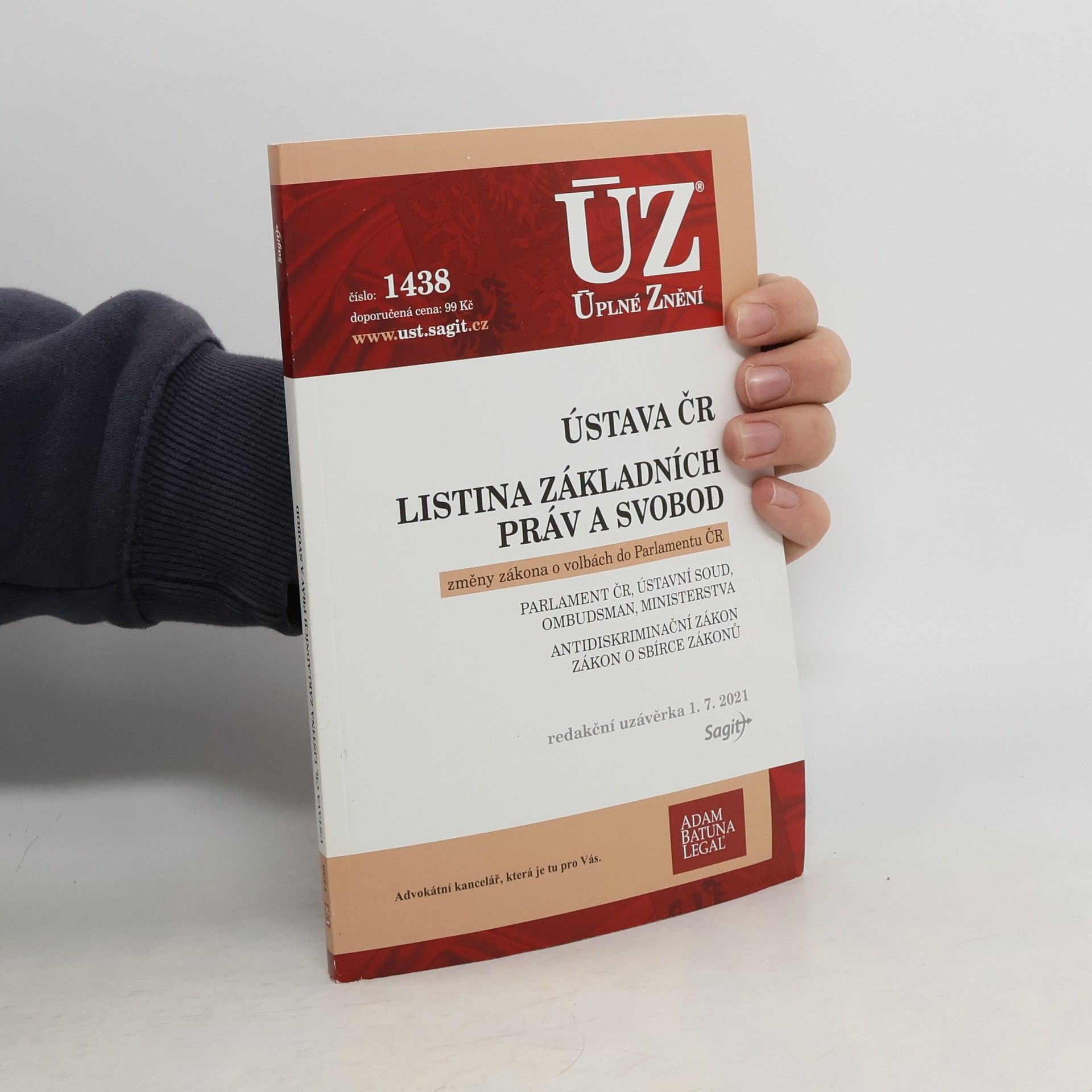 Kolektiv autorů ÚZ 1438. Ústava ČR, Listina základních práv a svobod