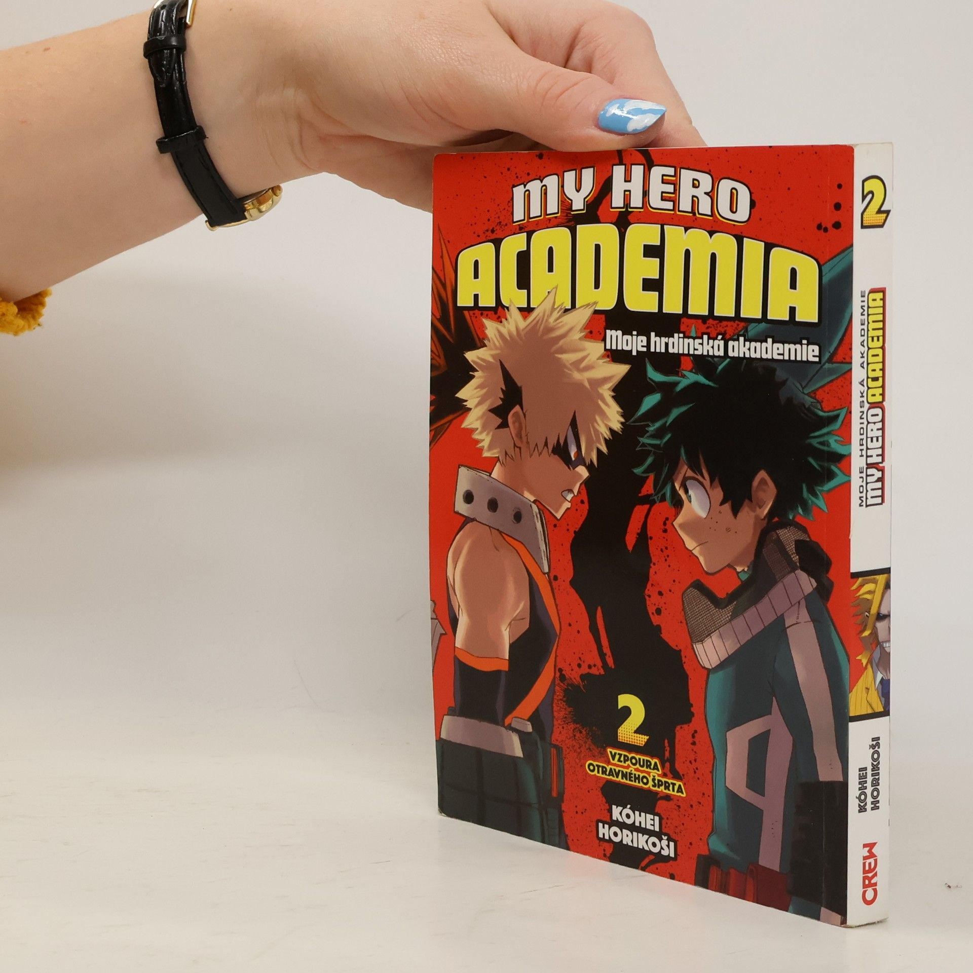 Kóhei Horikoši My Hero Academia. Svazek 2, Vzpoura otravného šprta