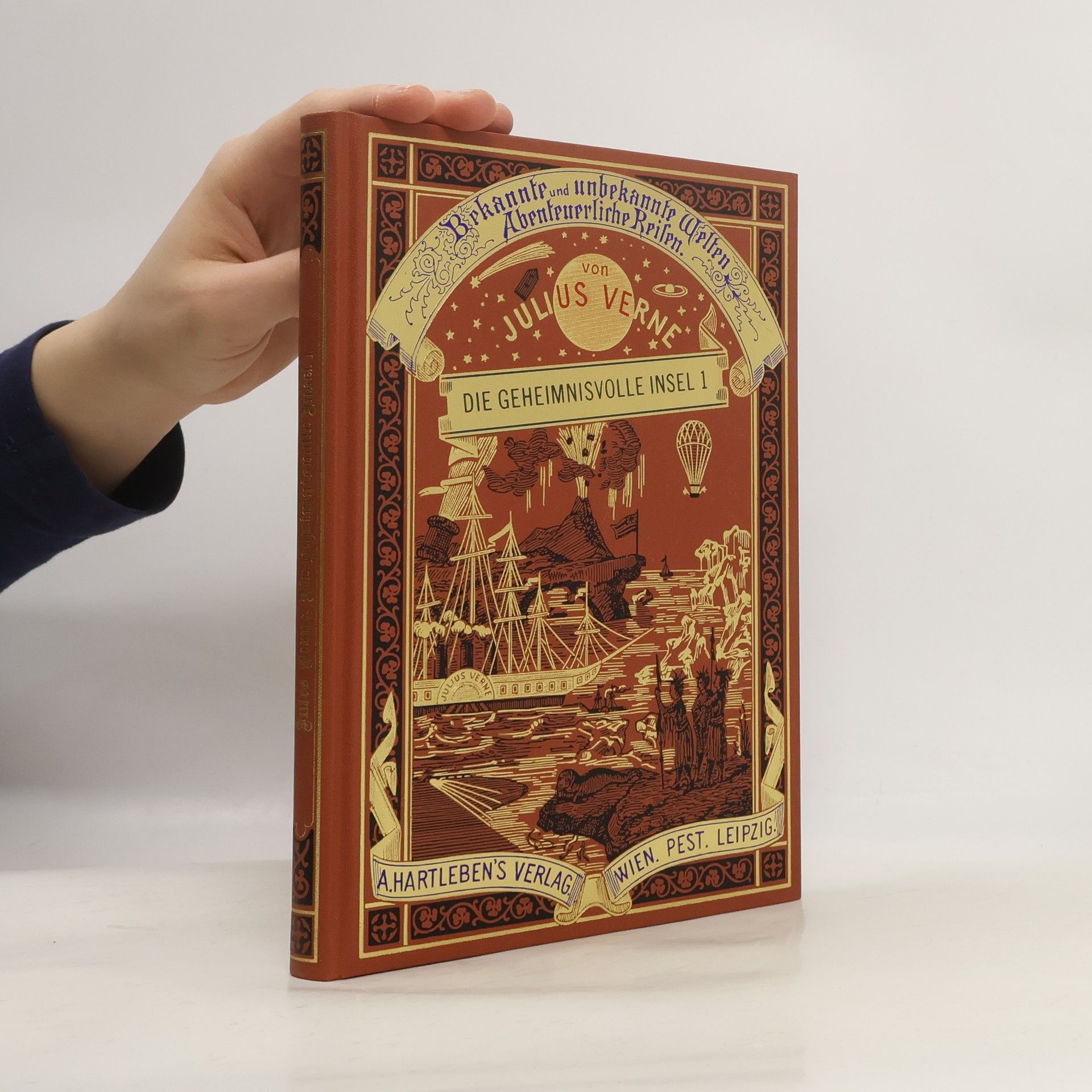 Jules Verne Die Geheimnisvolle Insel 1