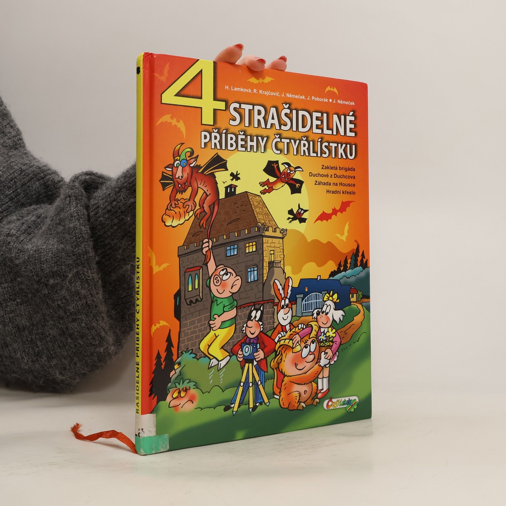 Hana Lamková 4 strašidelné příběhy Čtyřlístku