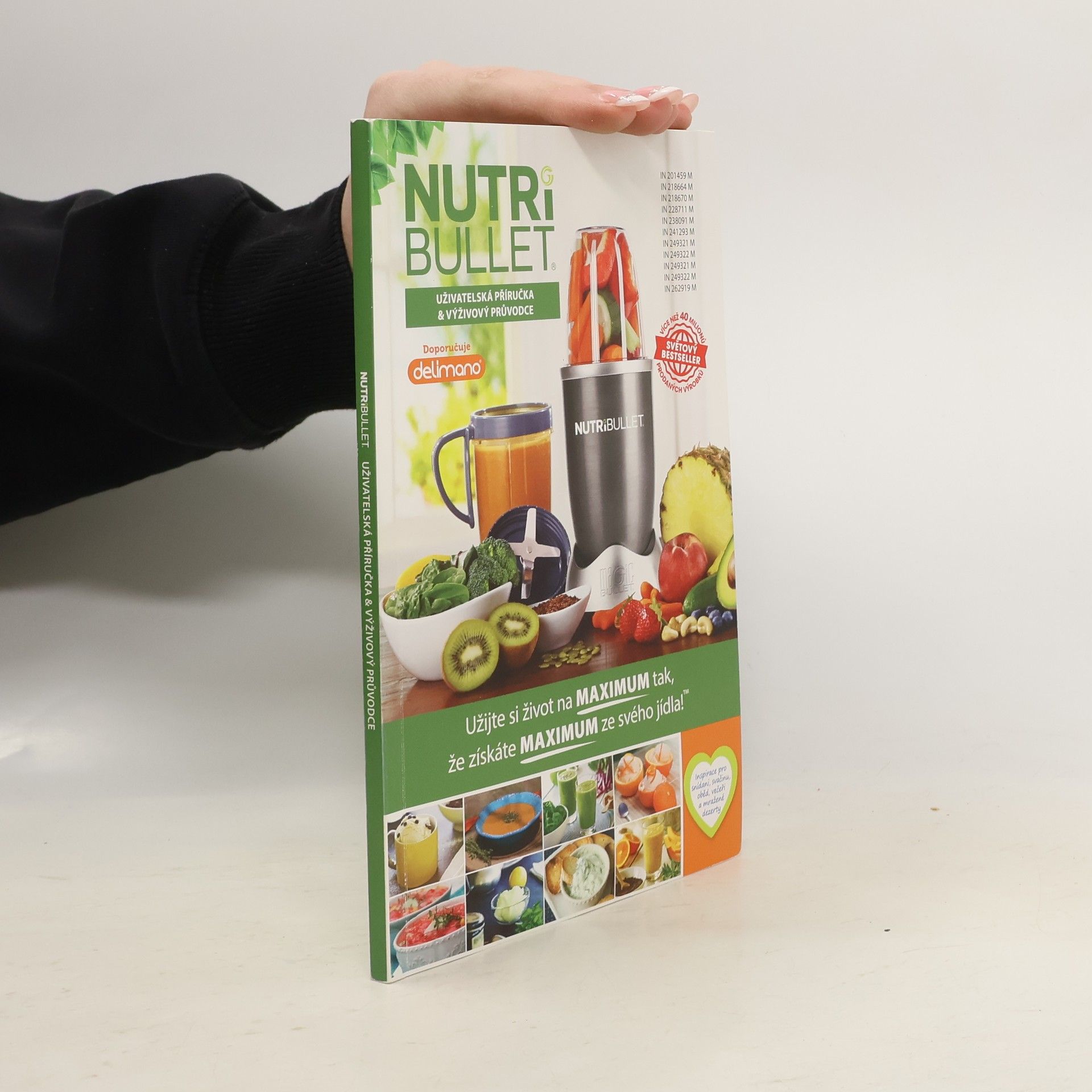 Autores varios NutriBullet. Uživatelská příručka & výživový průvodce