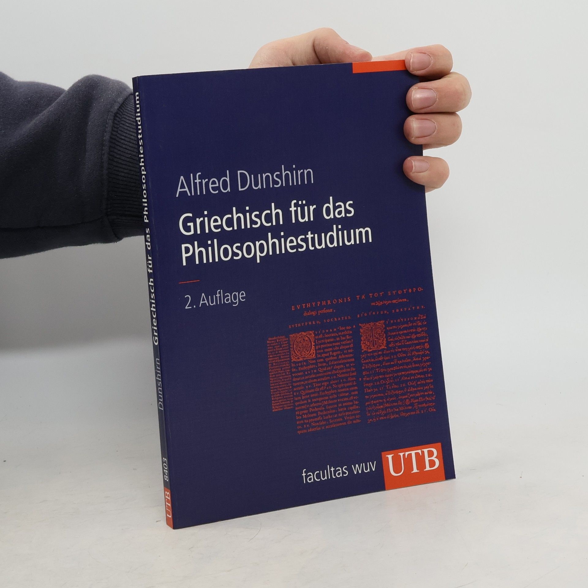 Alfred Dunshirn Griechisch für das Philosophiestudium