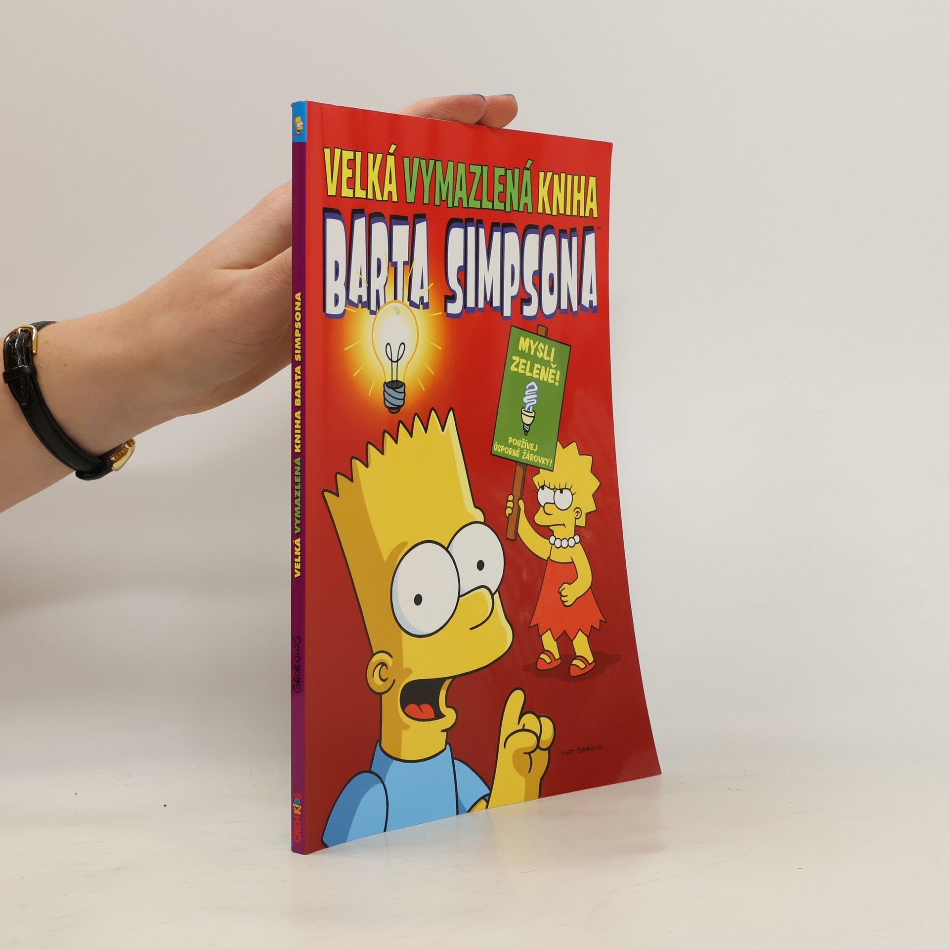 Matt Groening Velká vymazlená kniha Barta Simpsona