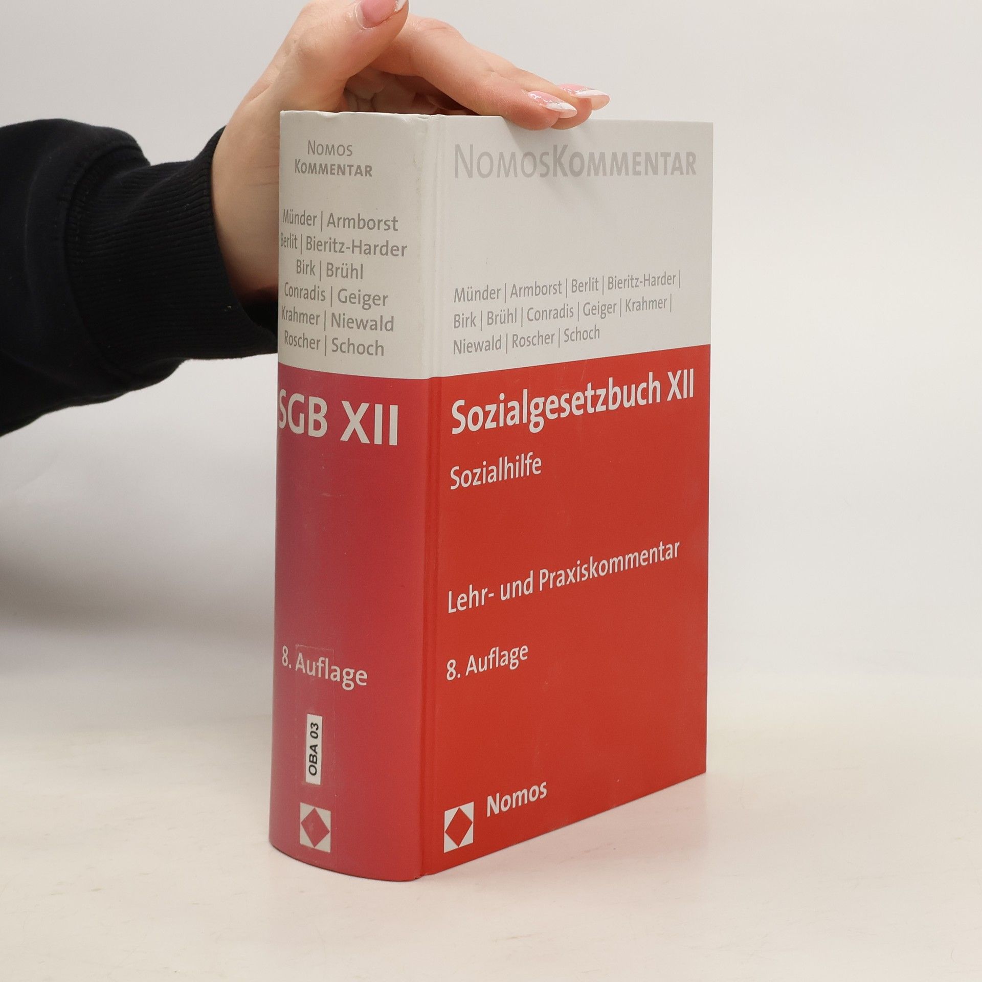 Sozialgesetzbuch XII - SGB - 8. Auflage