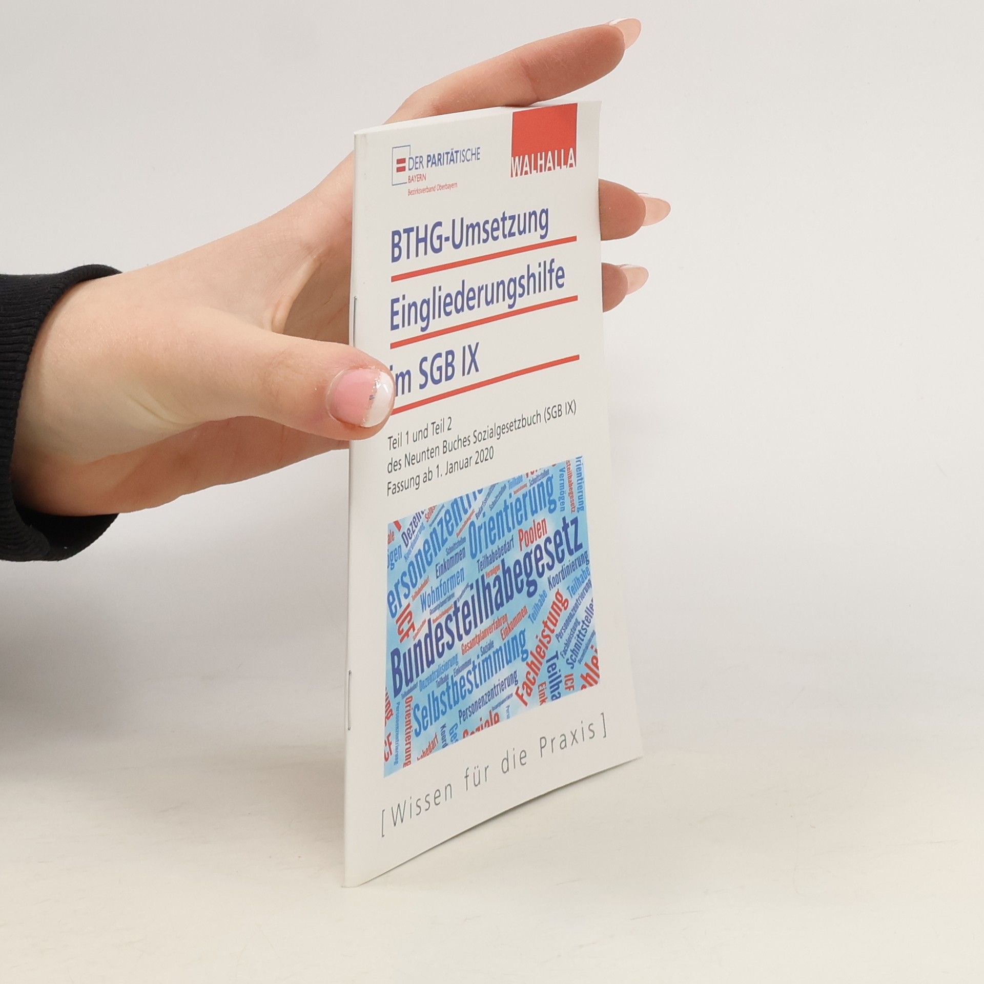 Paritätischer Wohlfahrtsverband Bayern e. V. Bezirksverband Oberbayern BTHG-Umsetzung - Die Eingliederungshilfe im SGB IX