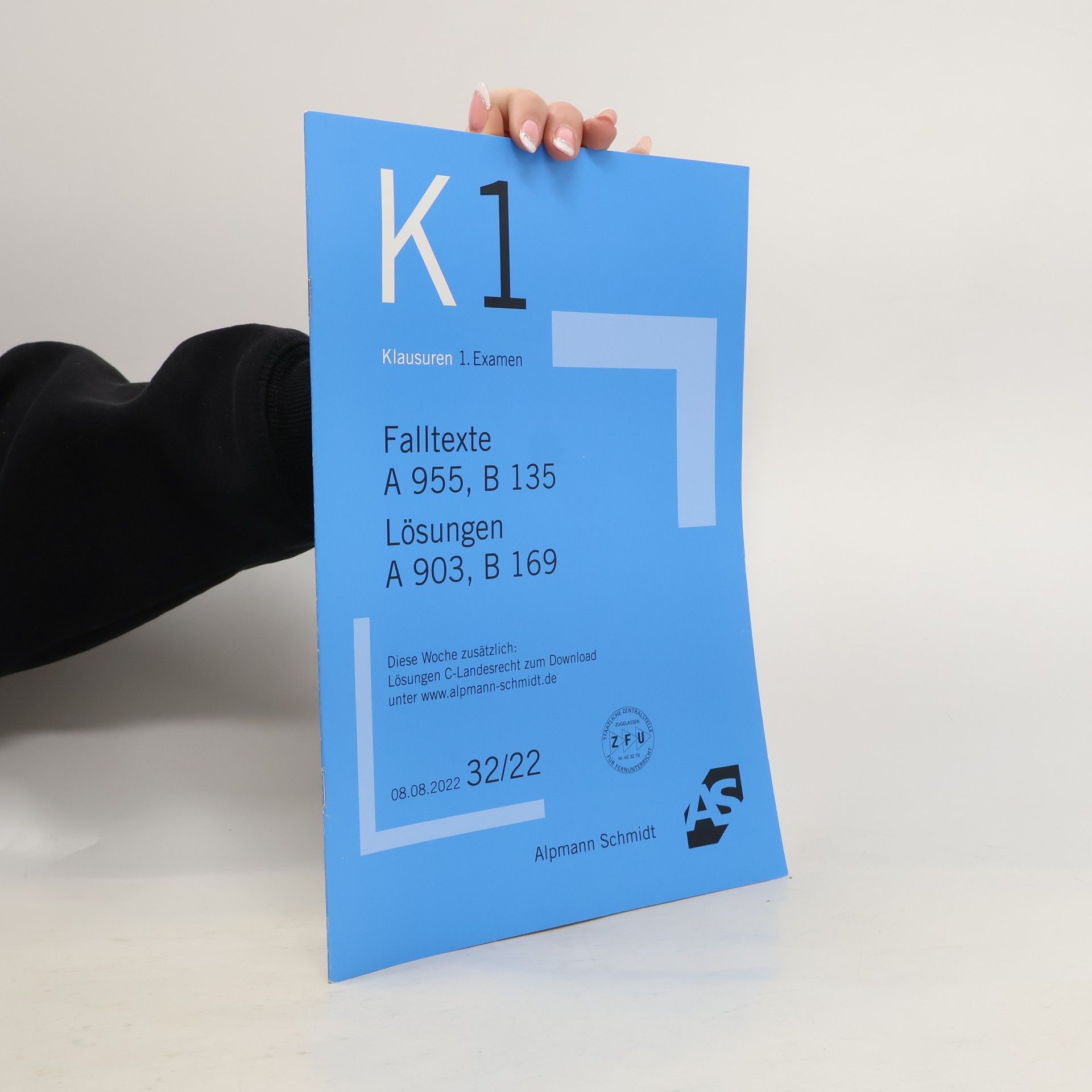 K1. Klausuren 1. Examen 32/22