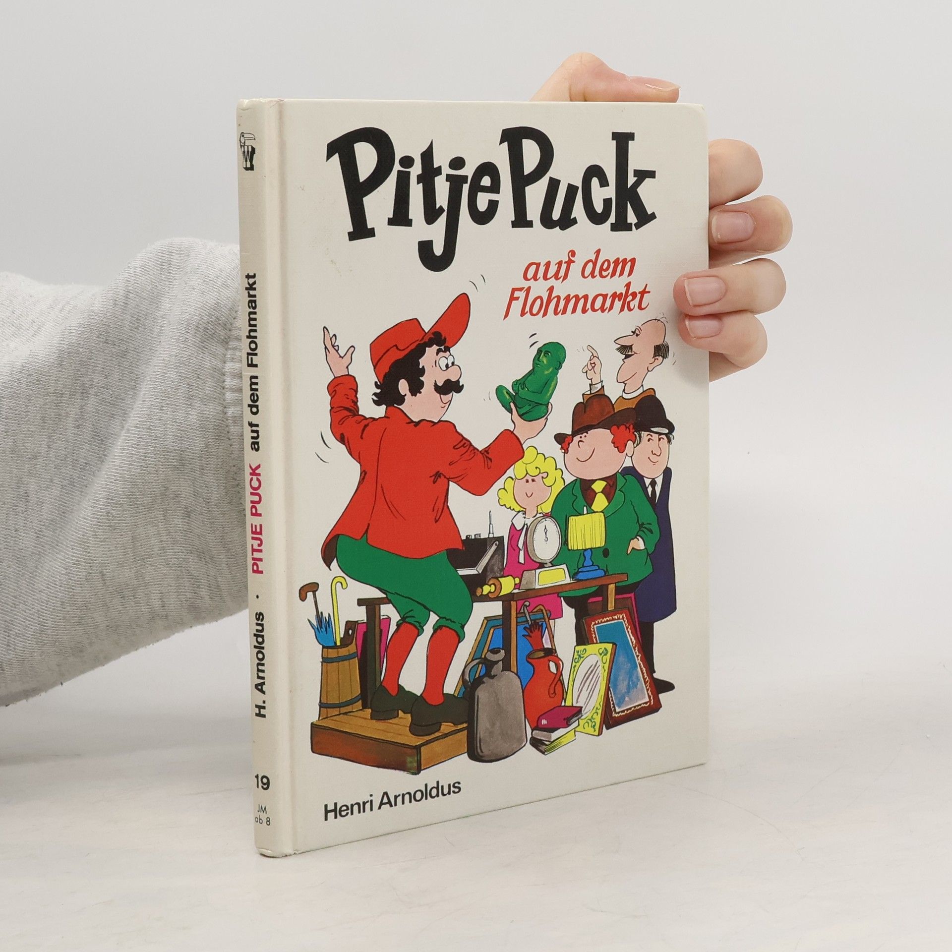 Henri Arnoldus Pitje Puck auf dem Flohmarkt