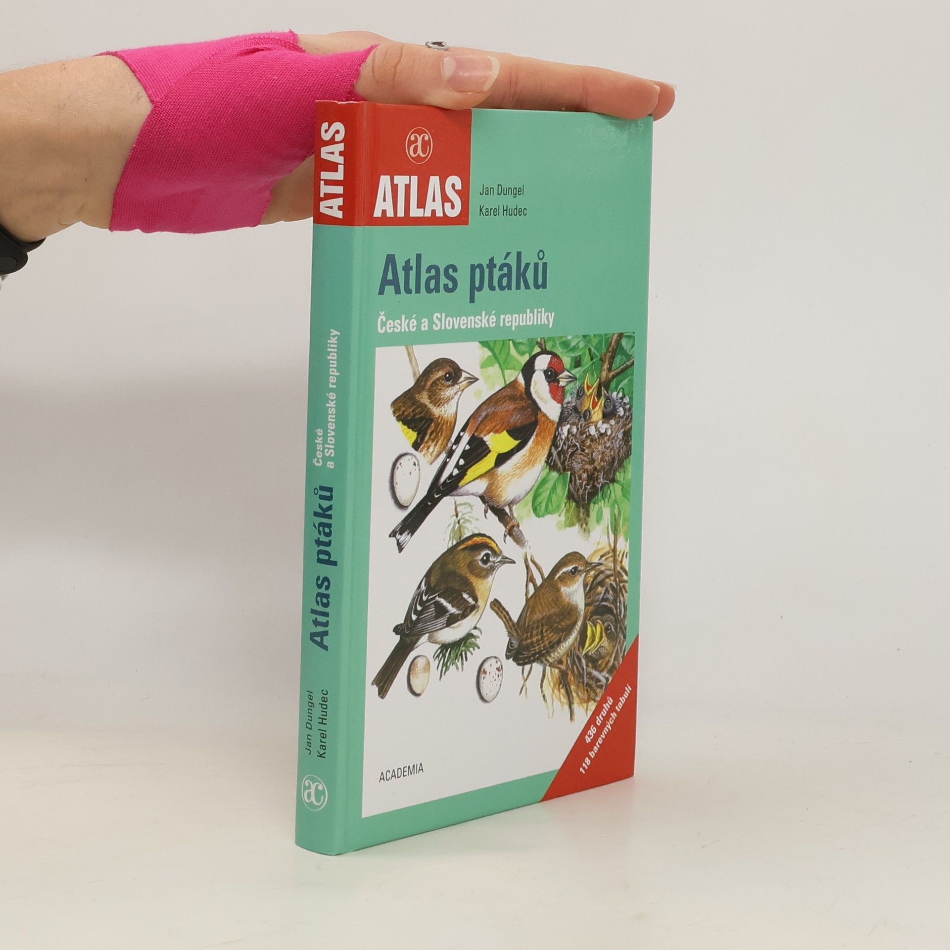 Jan Dungel Atlas ptáků České a Slovenské republiky