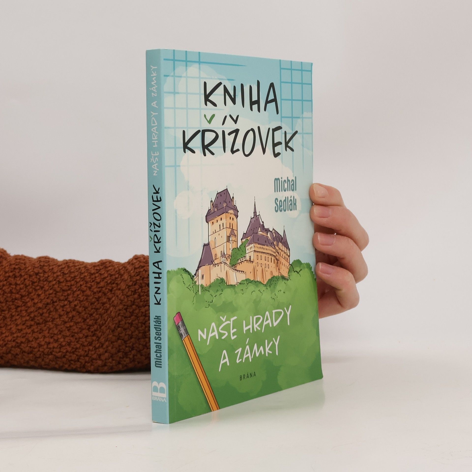 Kniha křížovek - Naše hrady a zámky