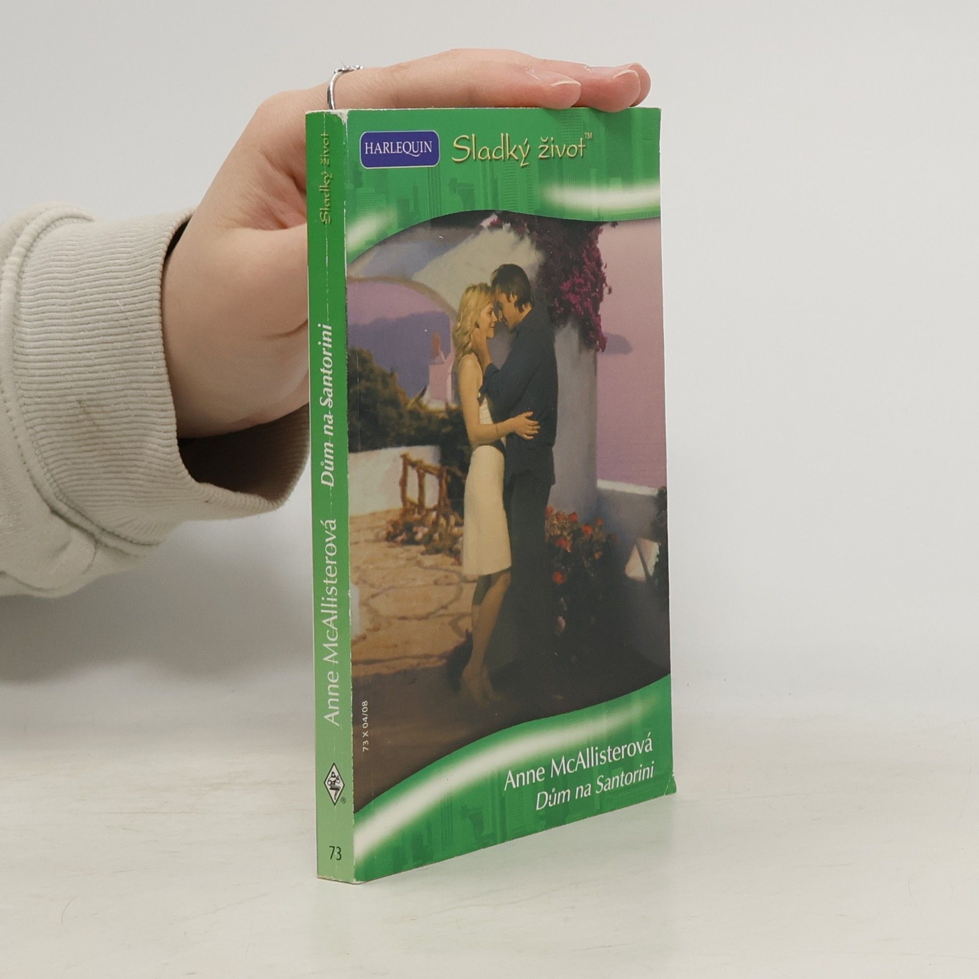 Anne McAllister Dům na Santorini