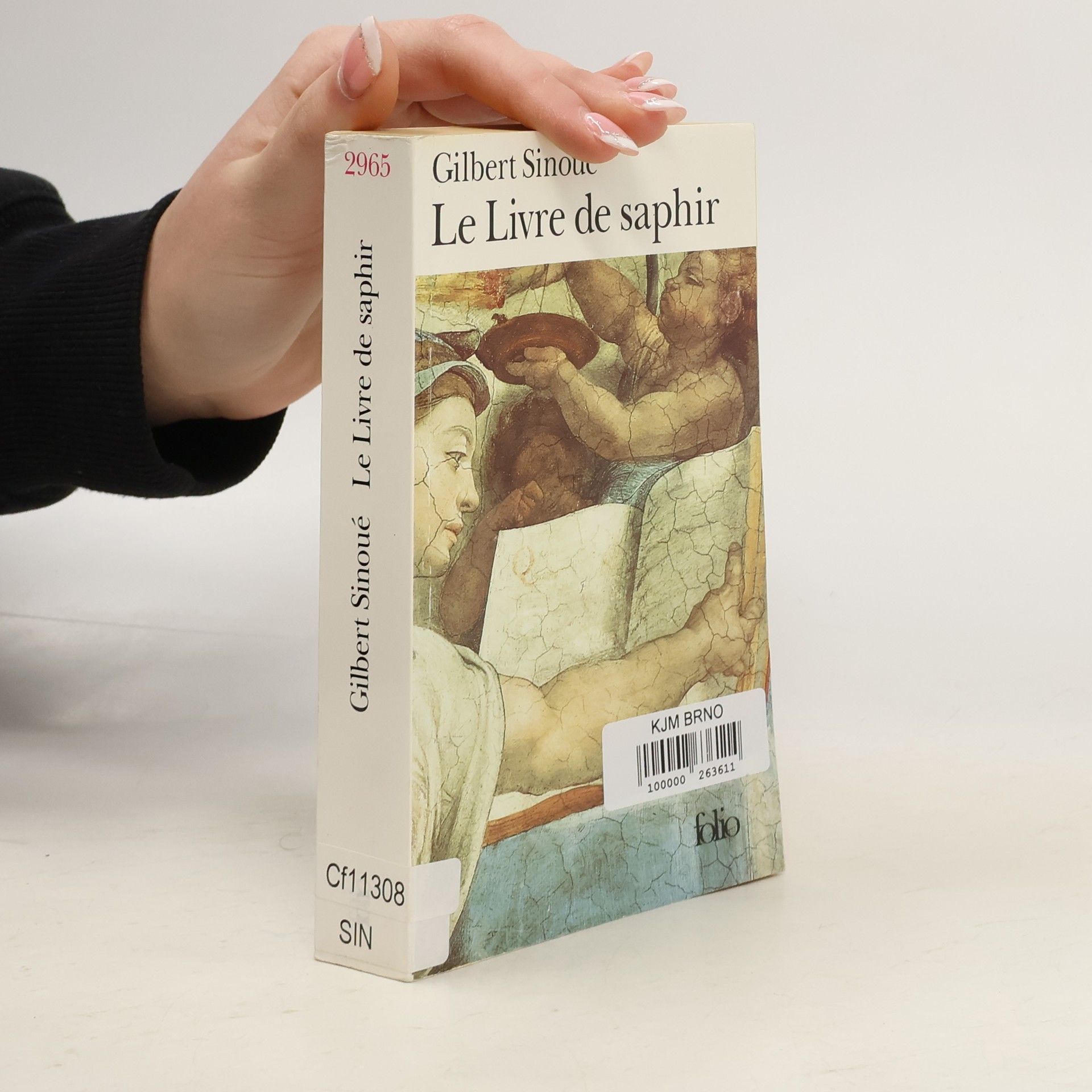 Gilbert Sinoué Folio: Le Livre de saphir