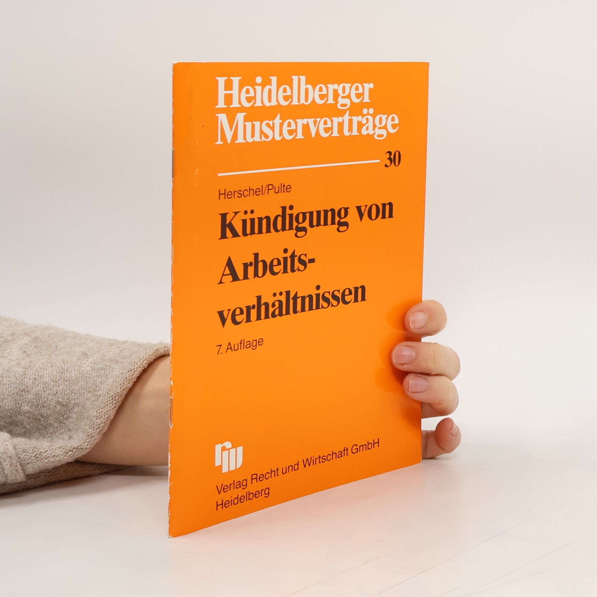 Heidelberger Musterverträge 30