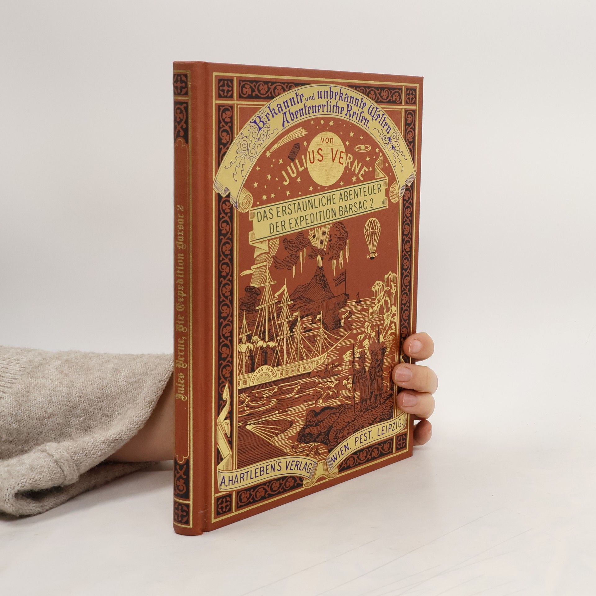 Jules Verne Bekannte und unbekannte Welten Abenteuerliche Reisen: Der erstaunliche Abenteuer der Expedition Barsac 2