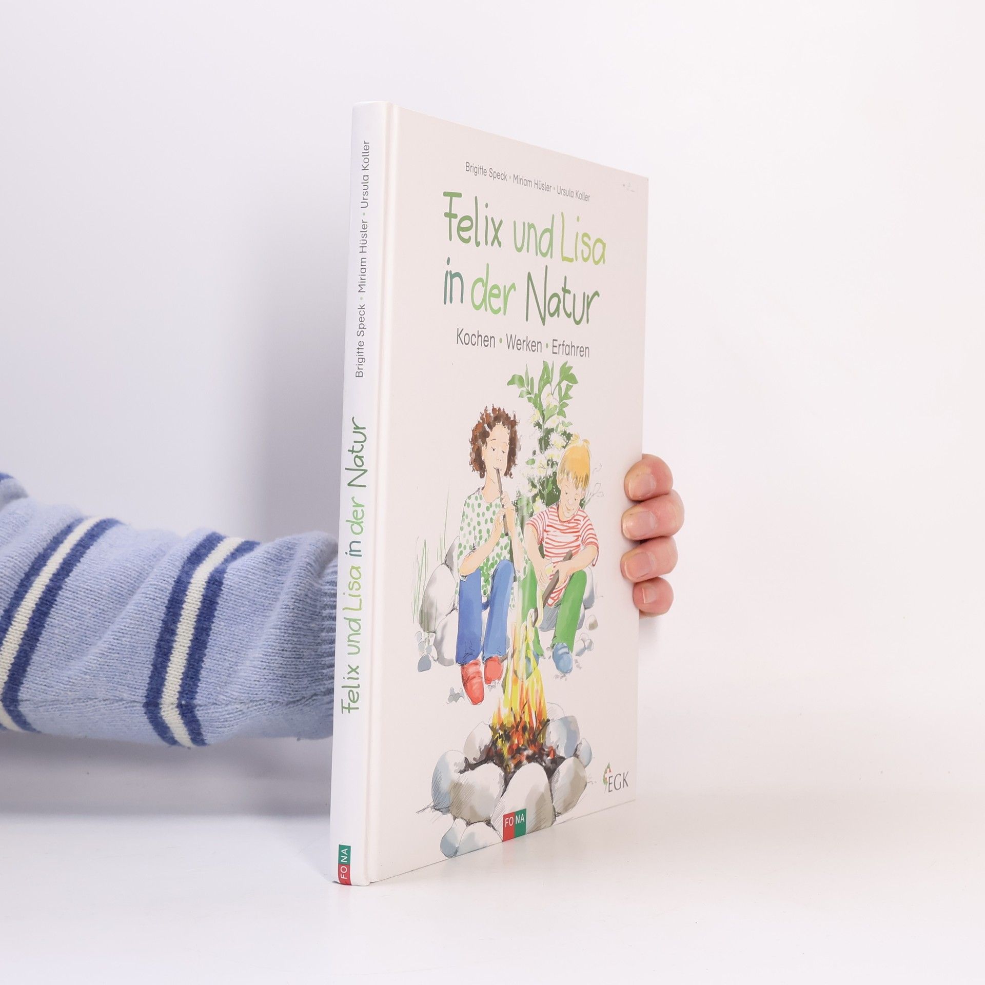 Brigitte Speck Felix und Lisa in der Natur