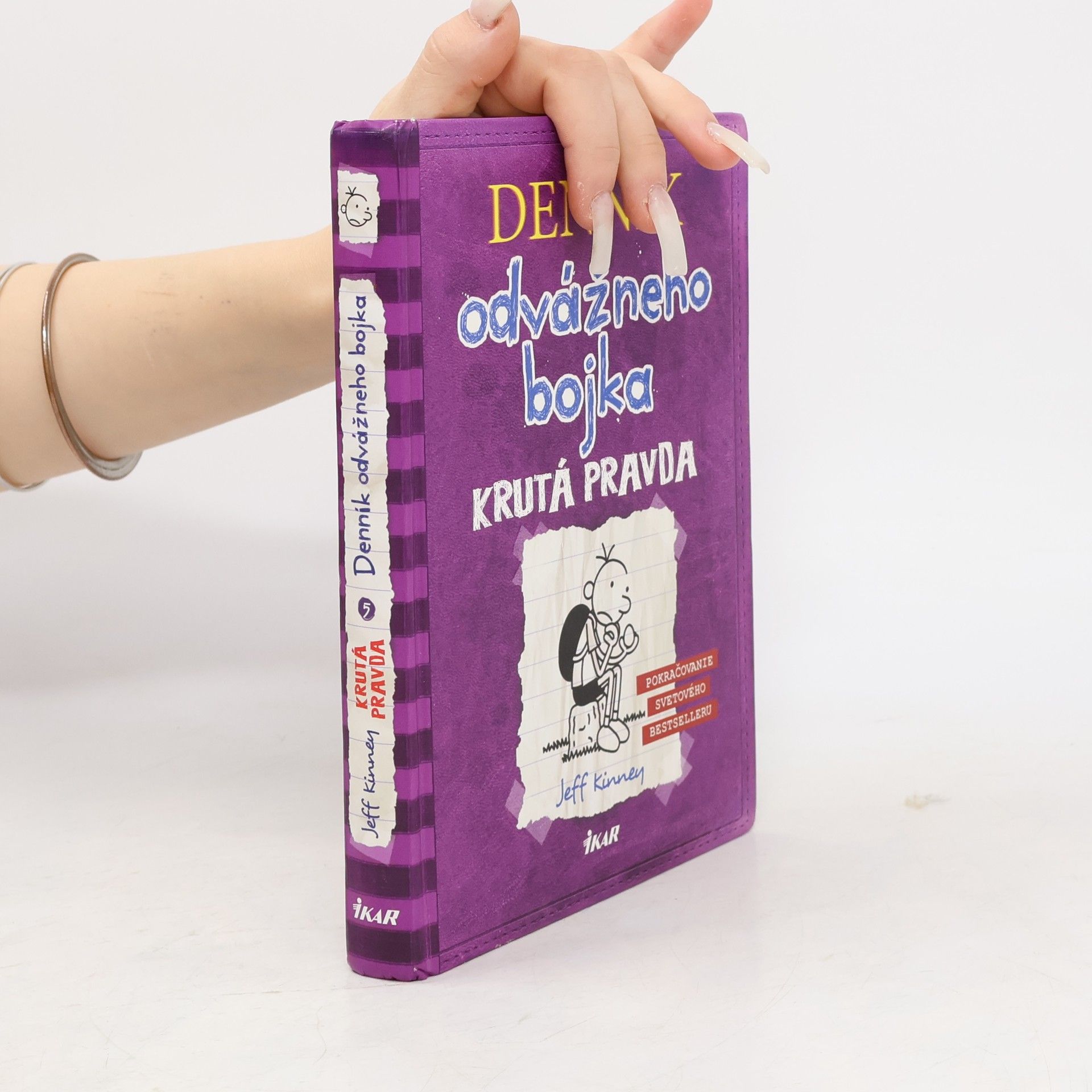 Jeff Kinney Denník odvážneho bojka 5. Krutá pravda