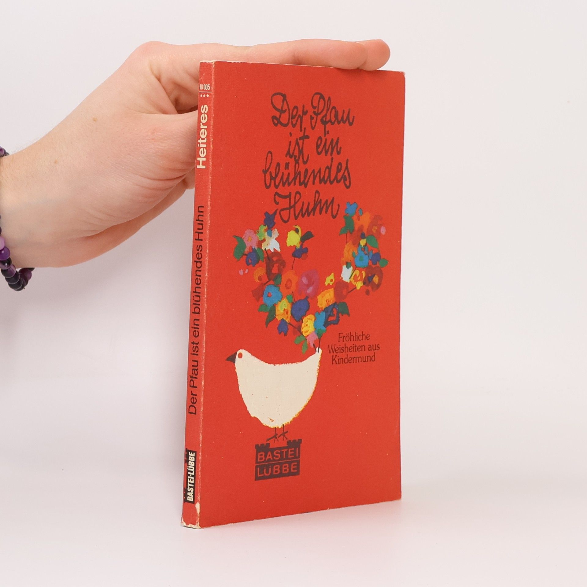 Der Pfau ist ein blühendes Huhn