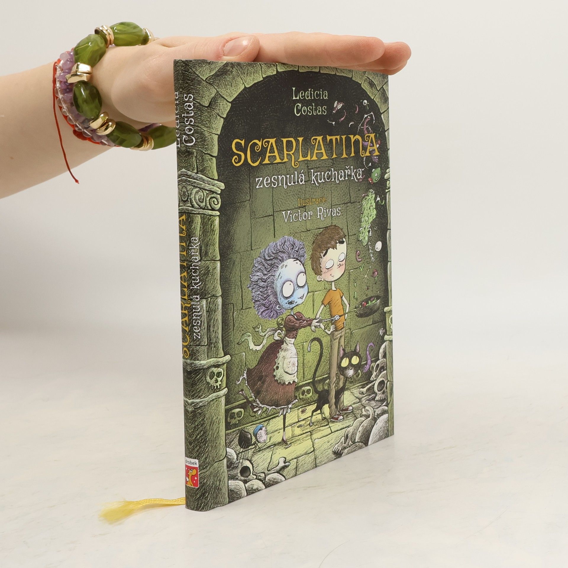 Scarlatina. zesnulá kuchařka