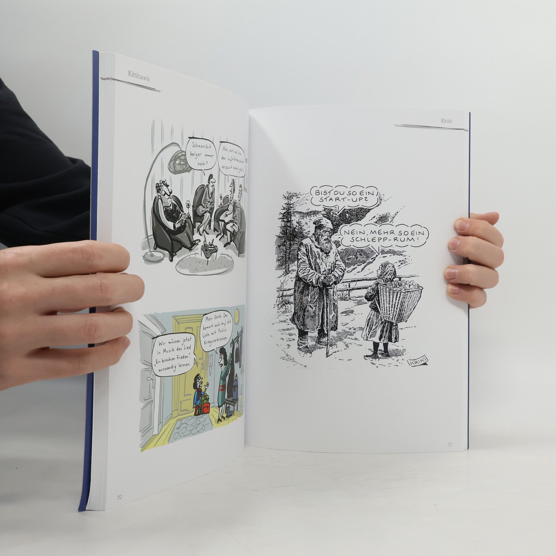 Thiebing Deutscher Karikaturenpreis - 23: Lass mich in Frieden