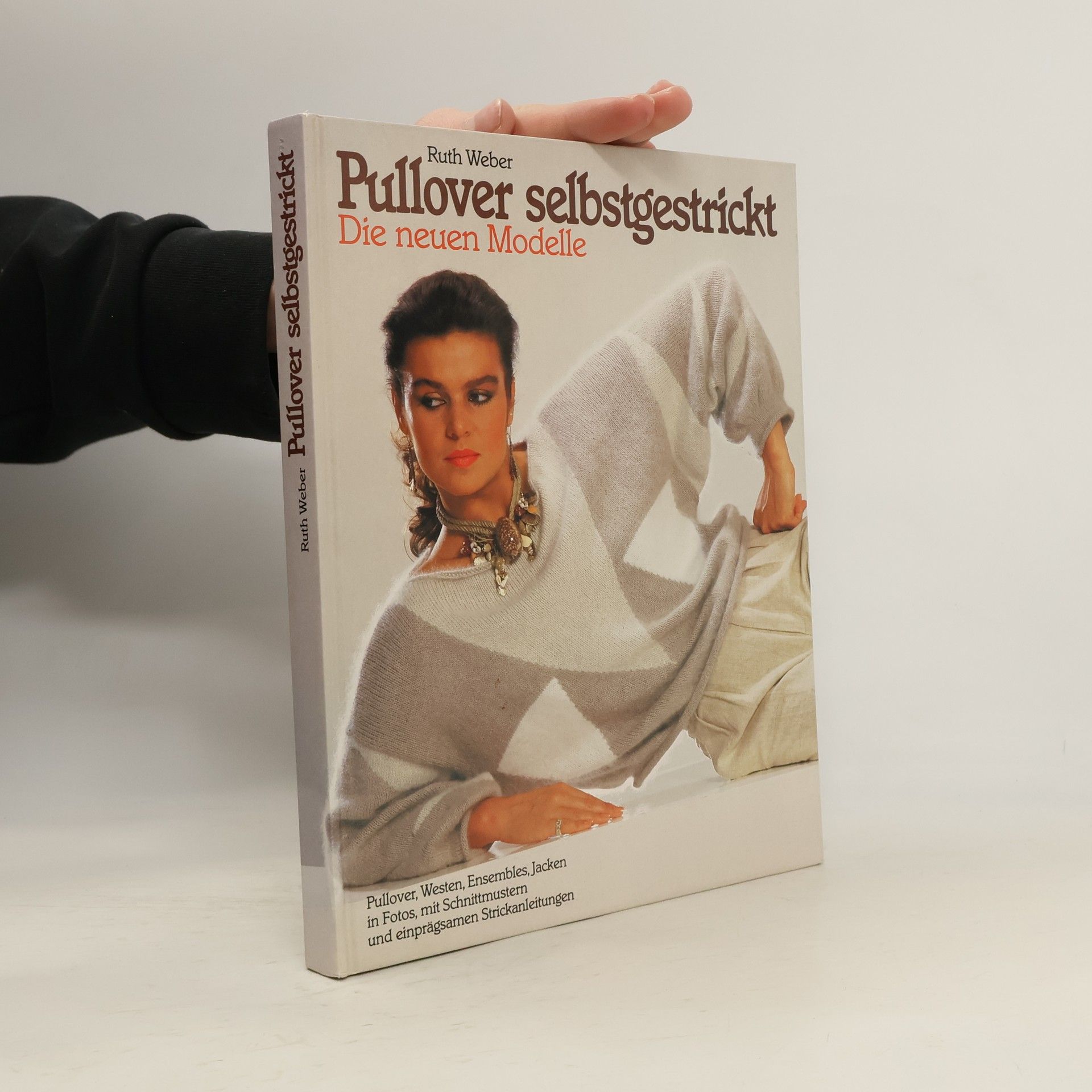 Ruth Weber Pullover selbsgestrickt