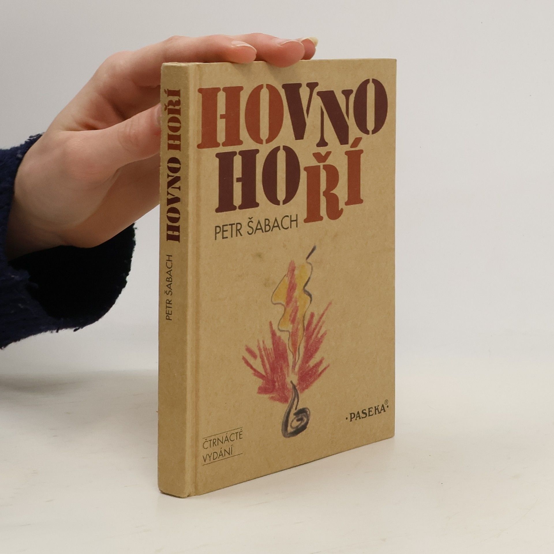 Petr Šabach Hovno hoří