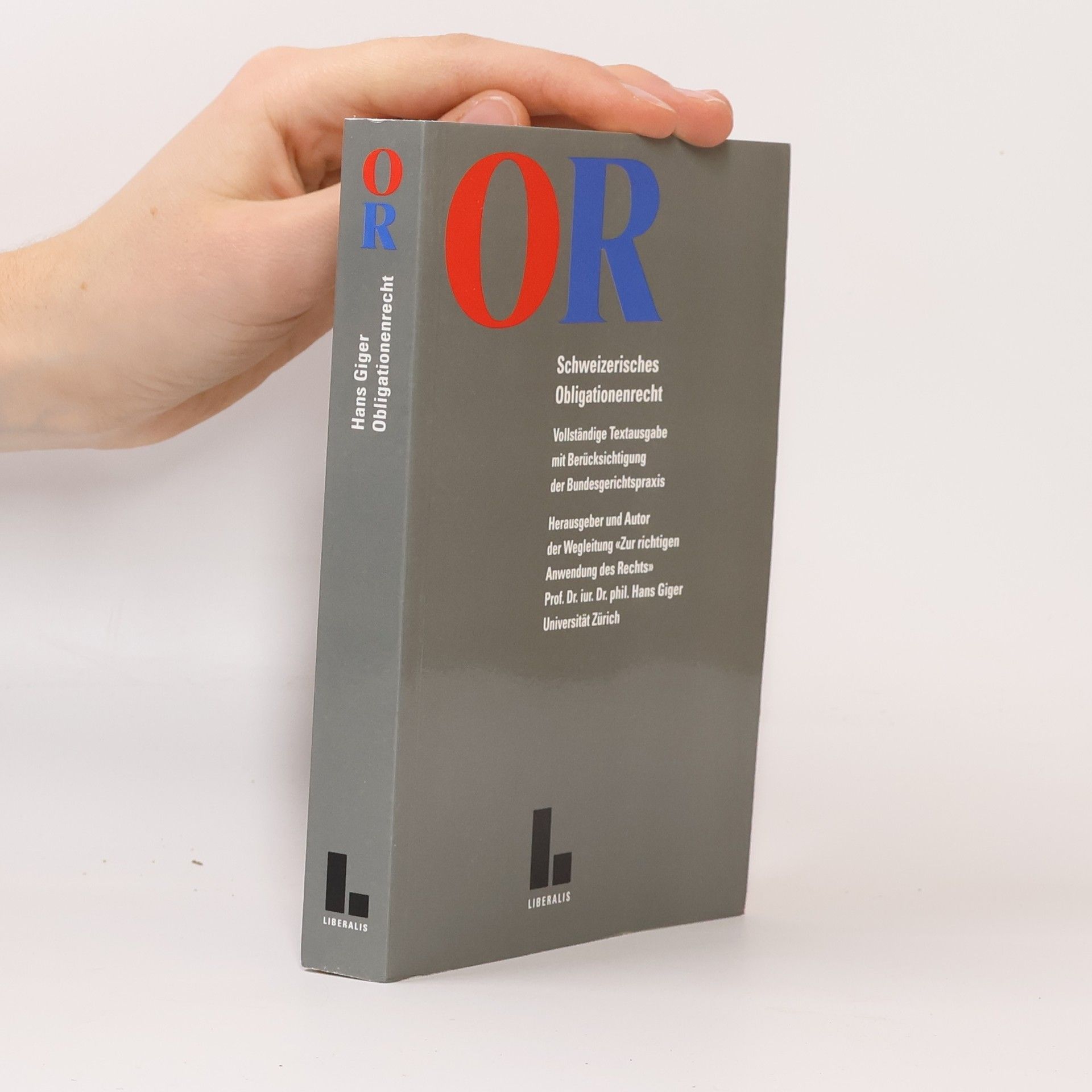 Hans Giger Textausgaben schweizerischer Gesetzeswerke: OR