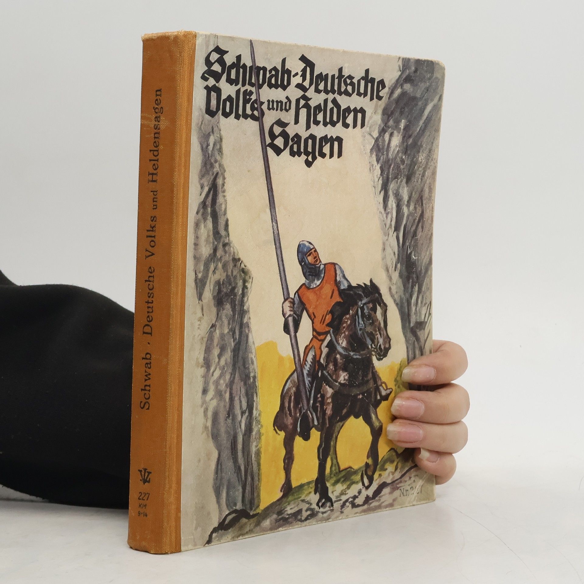 Gustav Schwab Deutsche Volks und Heldensagen