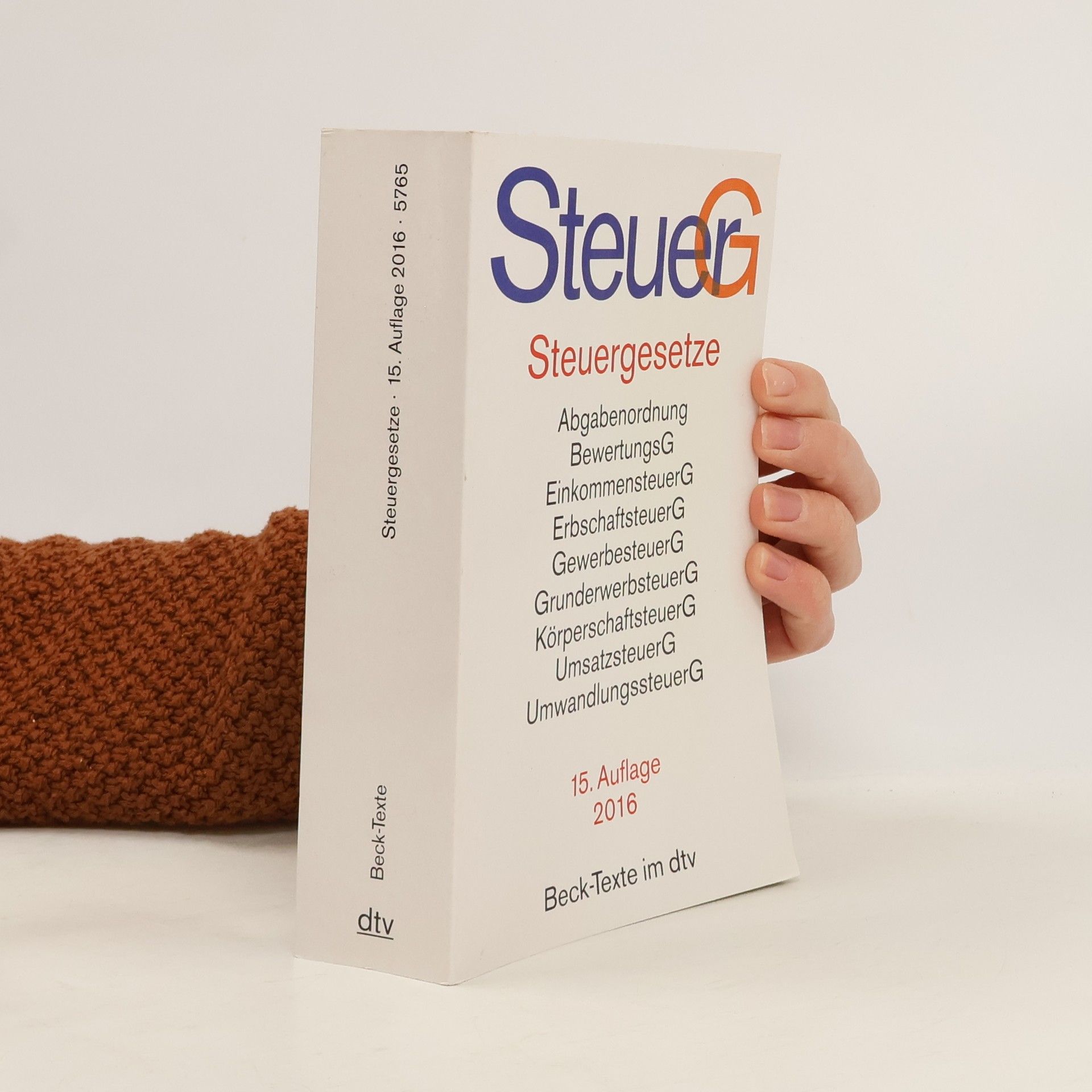 AA.VV. Steuergesetze (SteuerG)