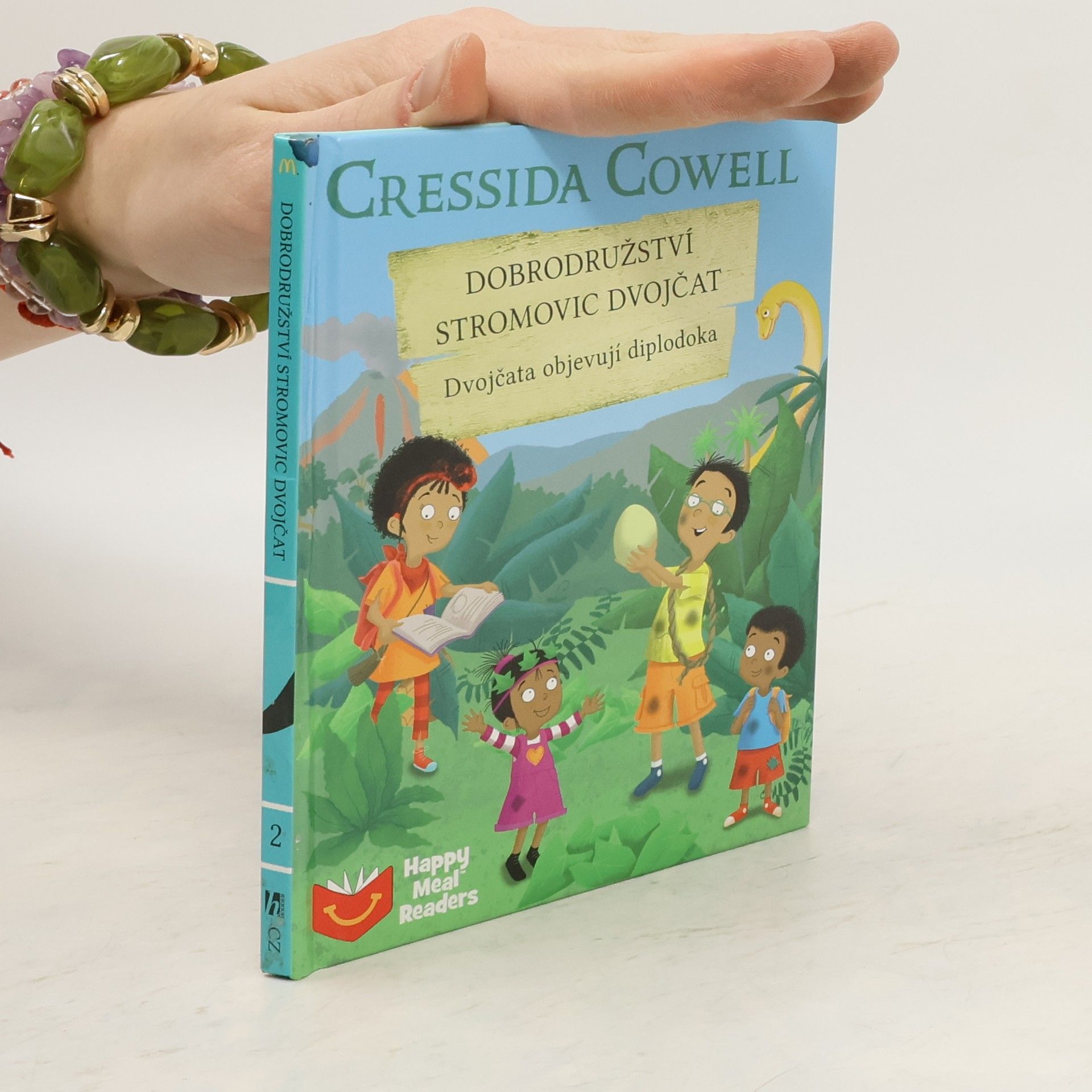 Cressida Cowell Dobrodružství Stromovic dvojčat. Dvojčata objevují diplodoka