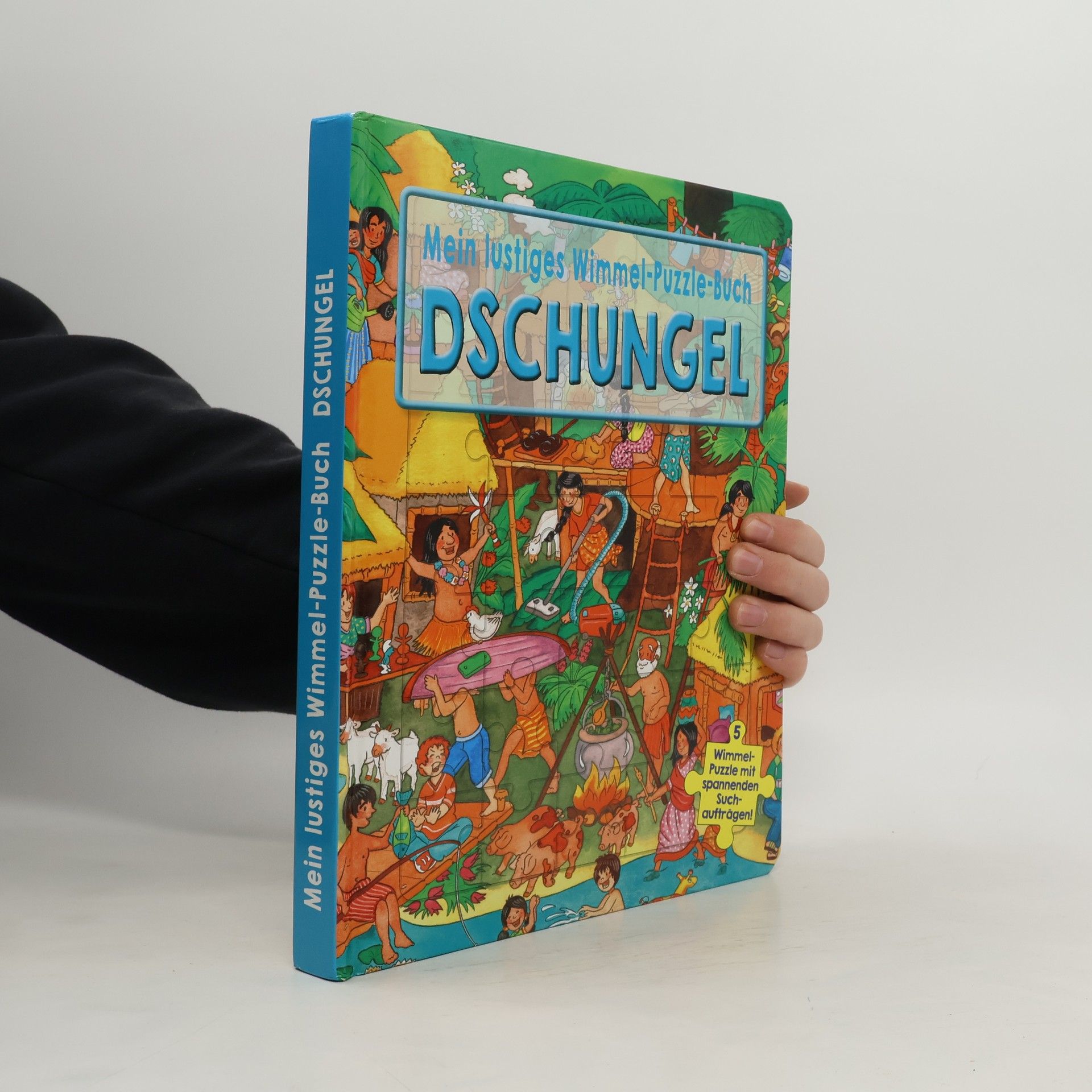 Autorenkollektiv Mein lustiges Wimmel-Puzzle-Buch. Dschungel