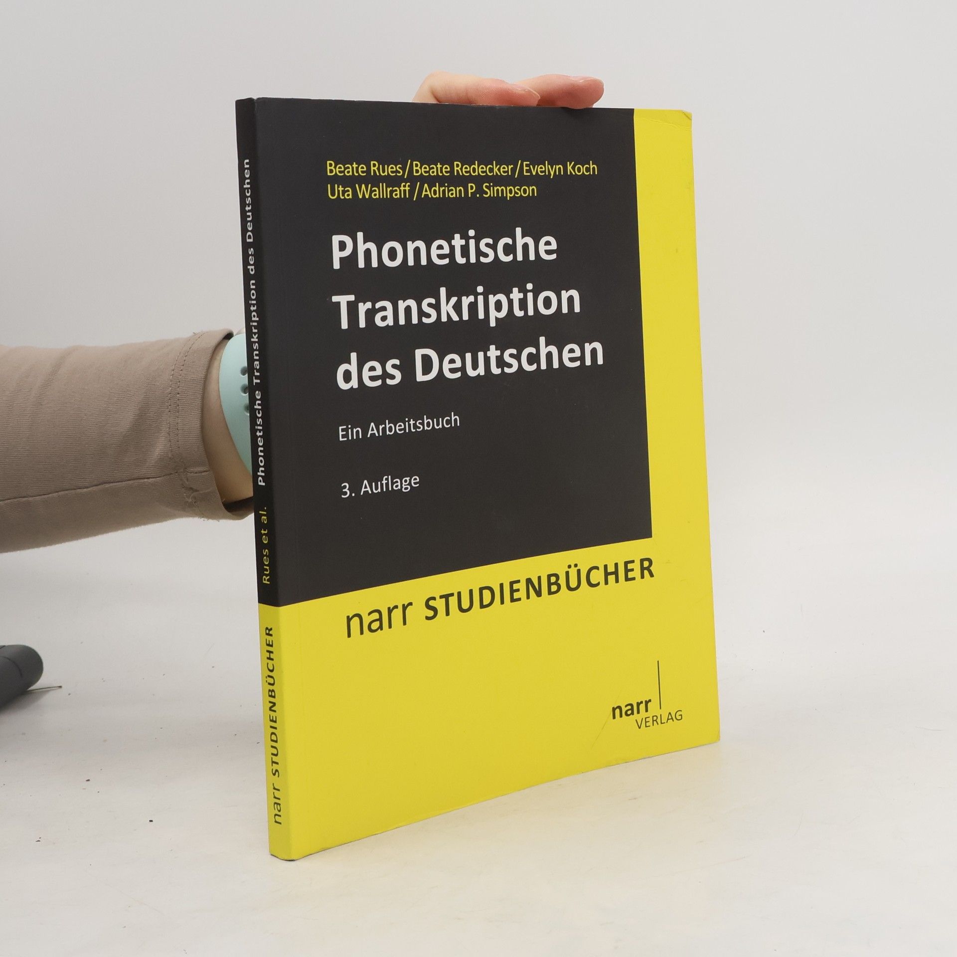 Narr Studienbücher: Phonetische Transkription des Deutschen