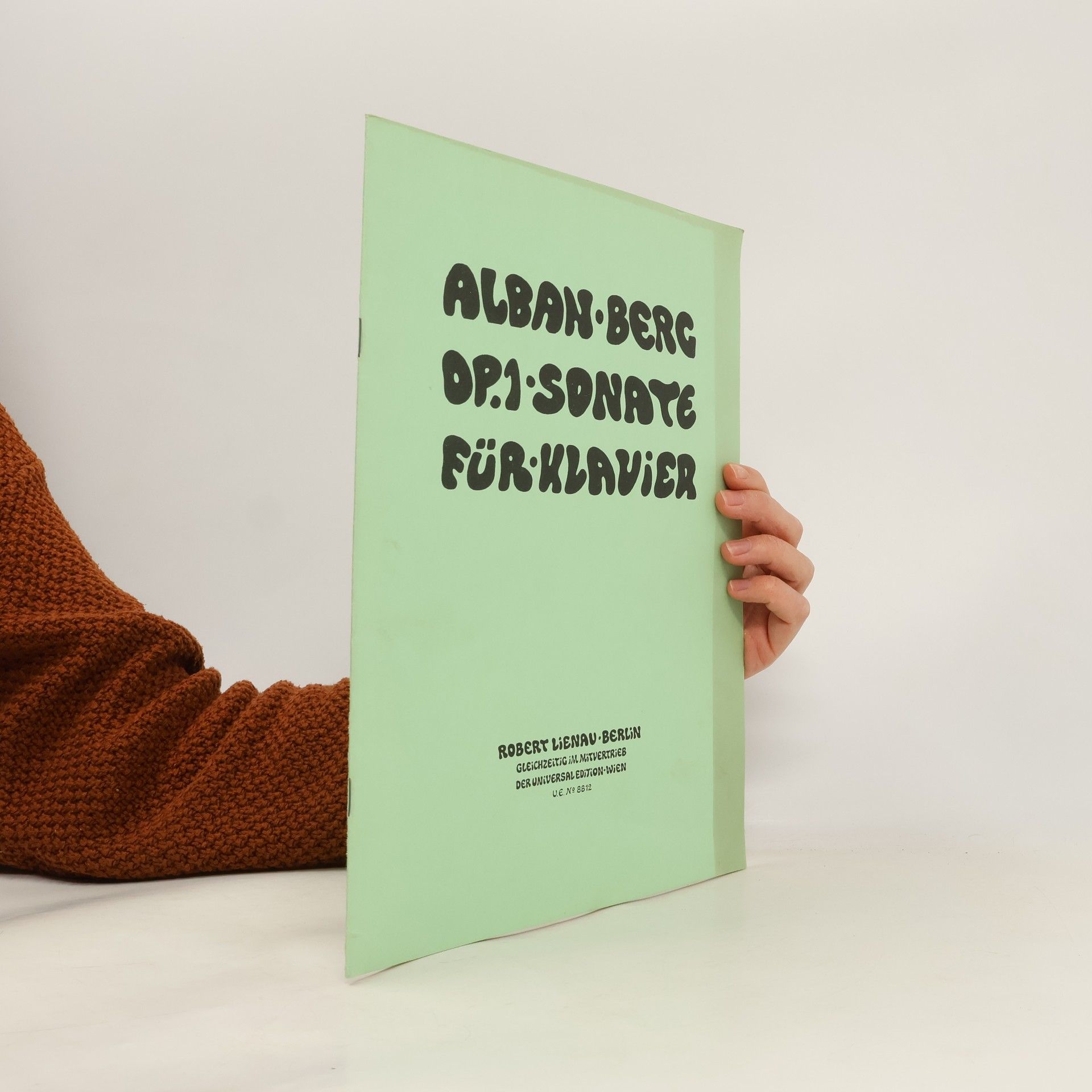 Kolektív autorov Alban Berg. Op. 1. Sonate für Klavier