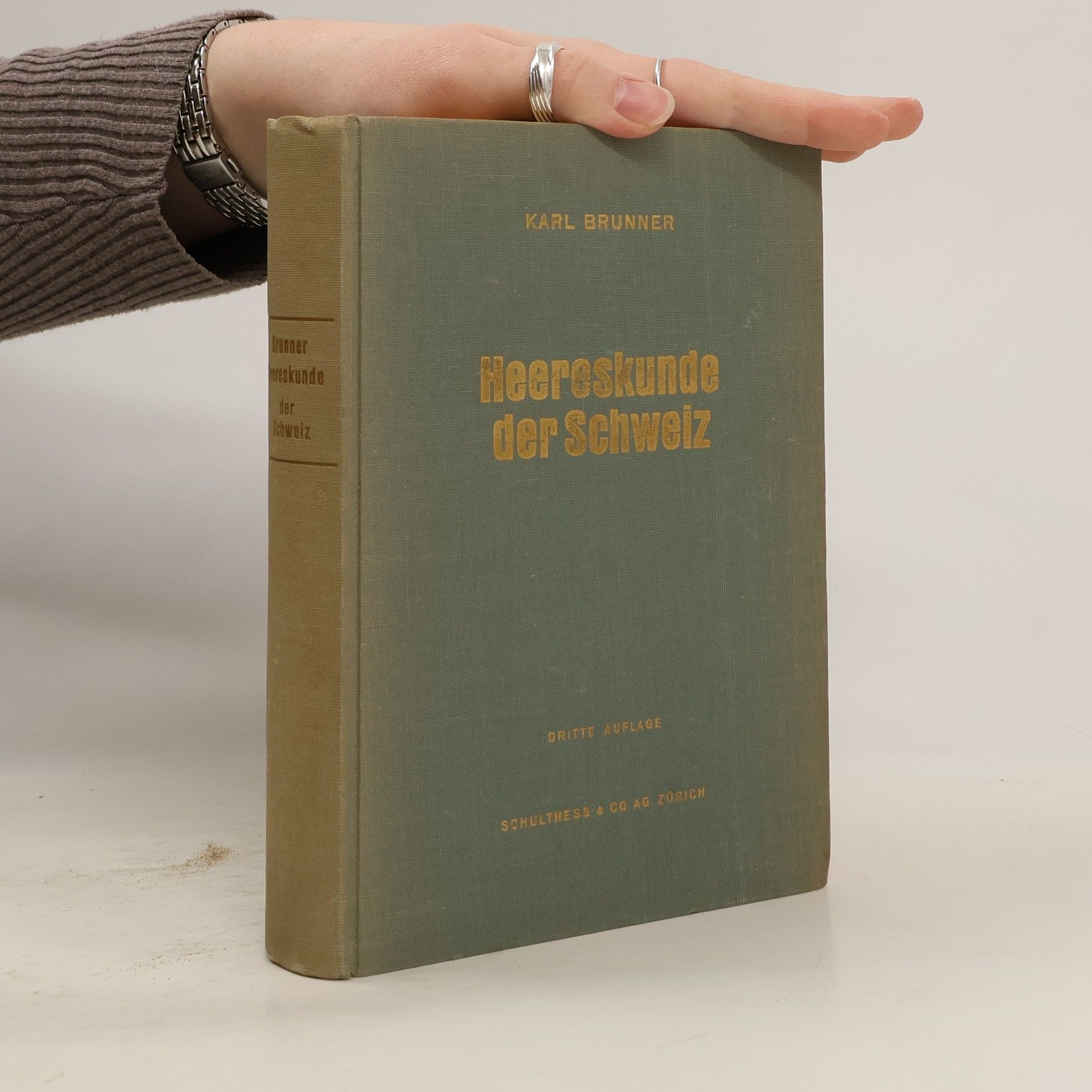 Karl Brunner Heereskunde der Schweiz