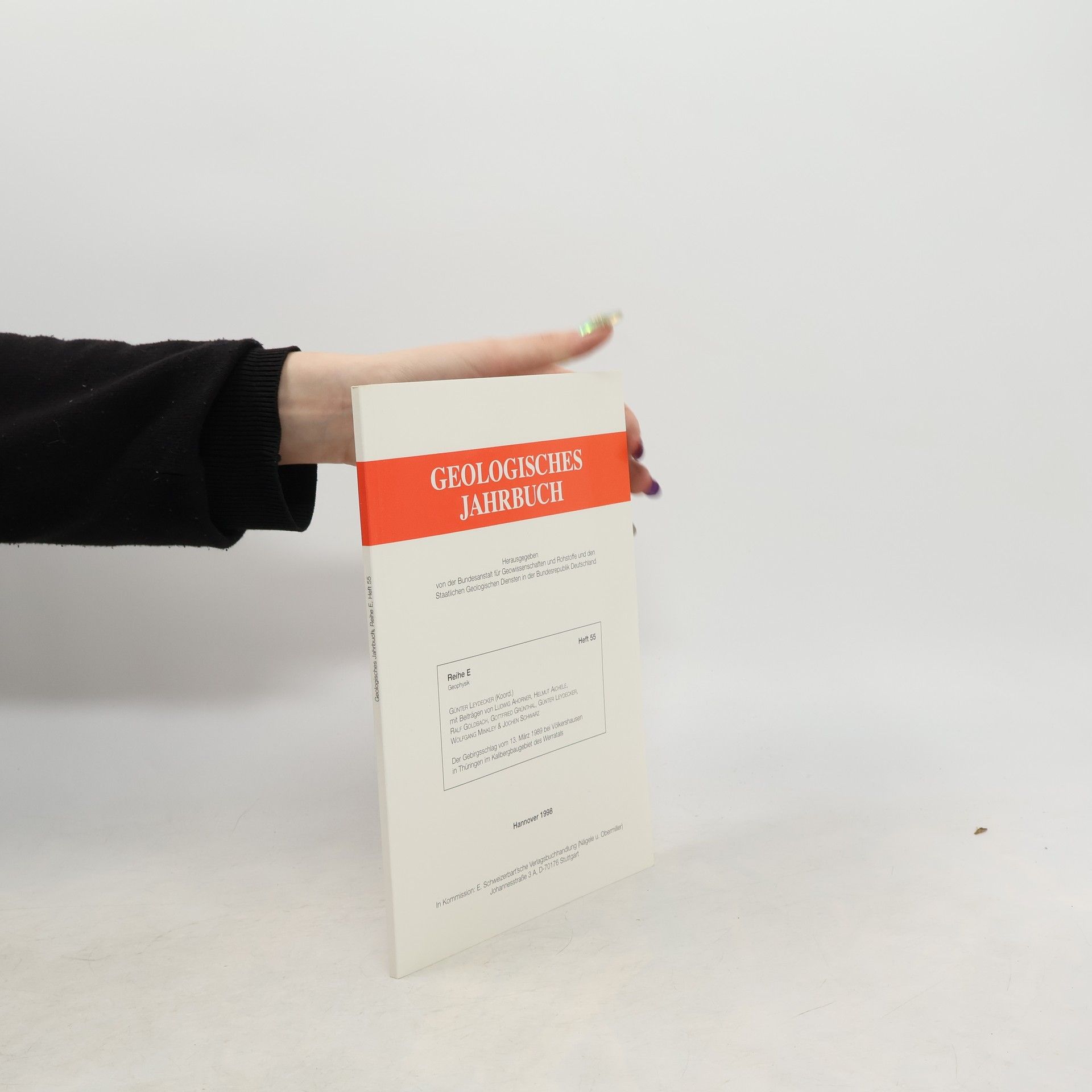 Kolektív autorov Geologisches Jahrbuch. Reihe E. Heft 55