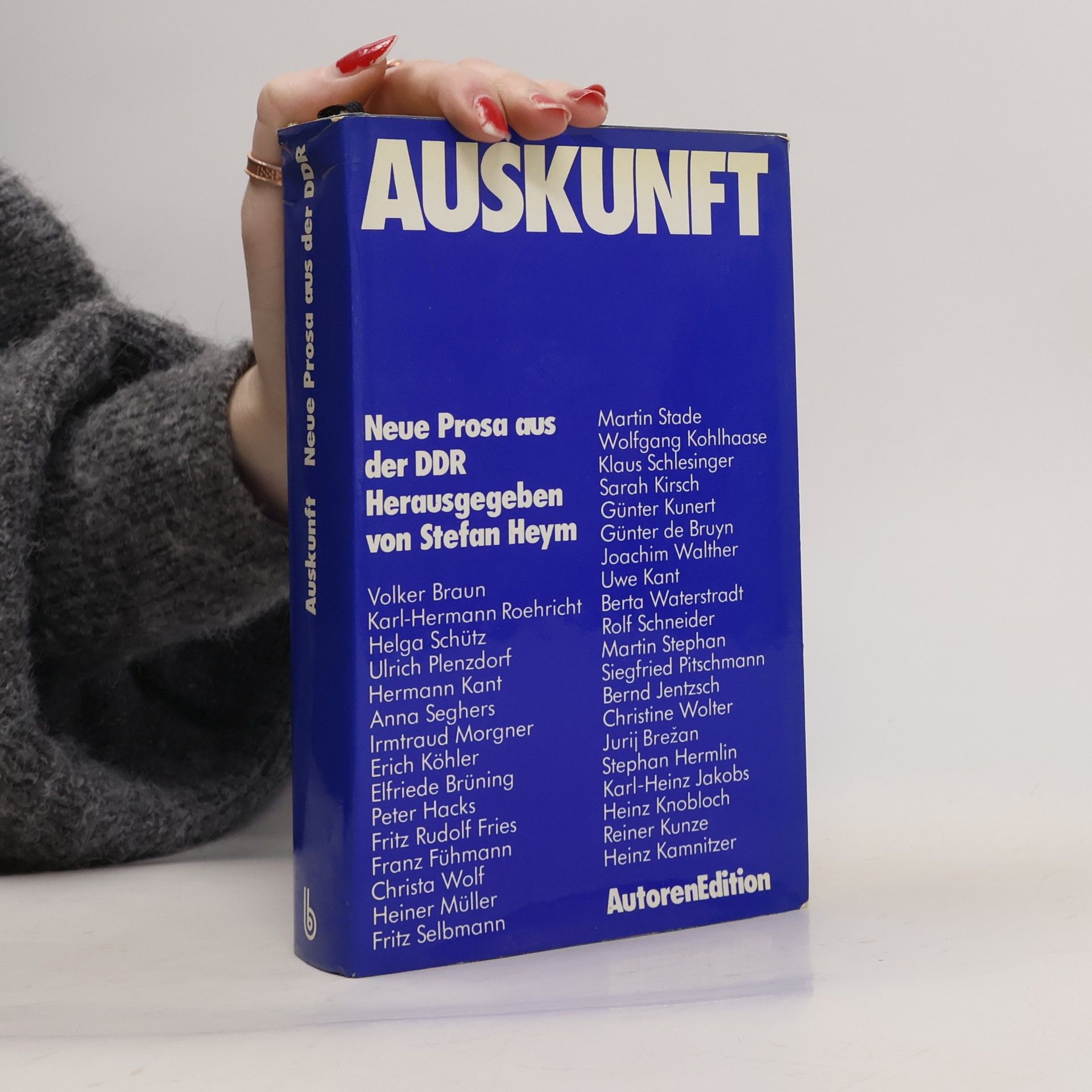 Autoren Edition: Auskunft