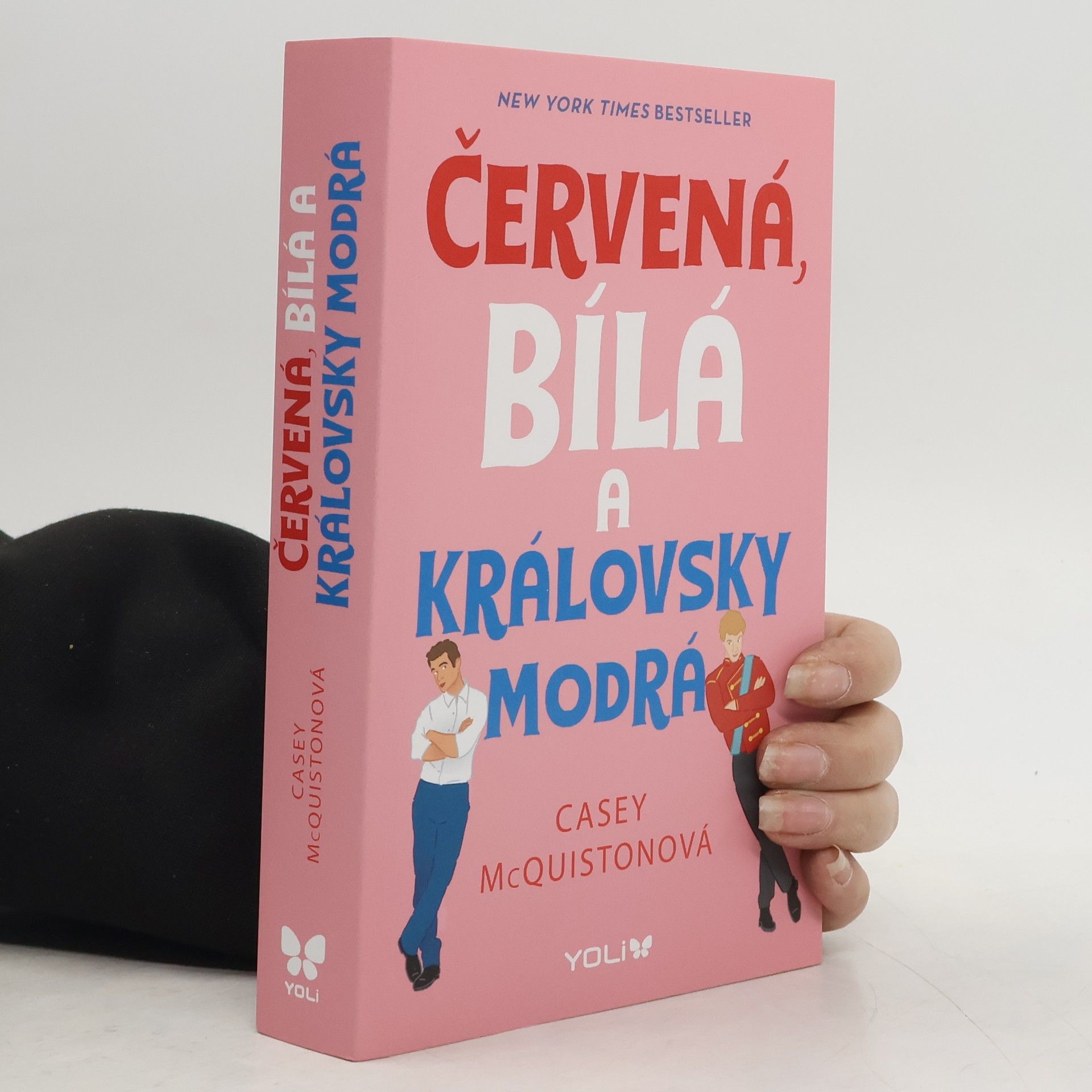 Casey McQuiston Červená, bílá a královsky modrá