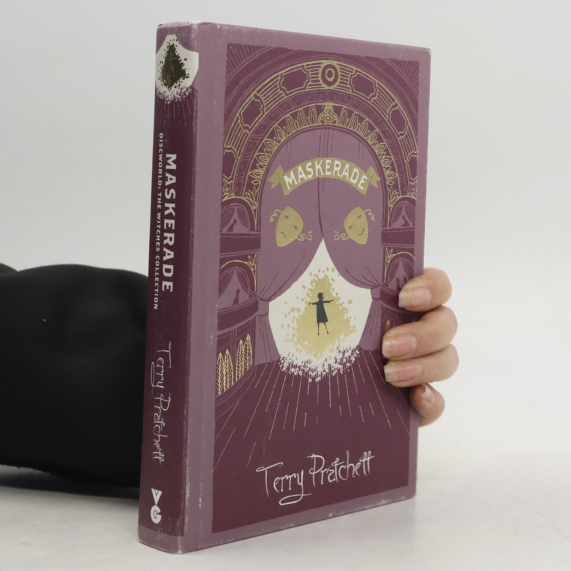 Terry Pratchett Maskerade. Mummenschanz, englische Ausgabe