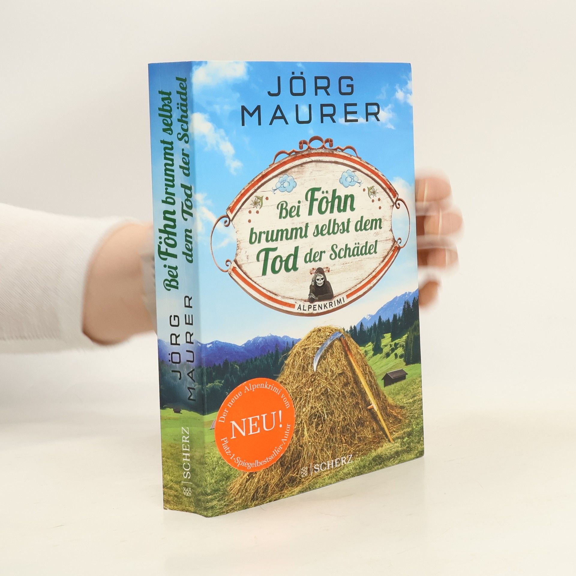 Bei Föhn brummt selbst dem Tod der Schädel