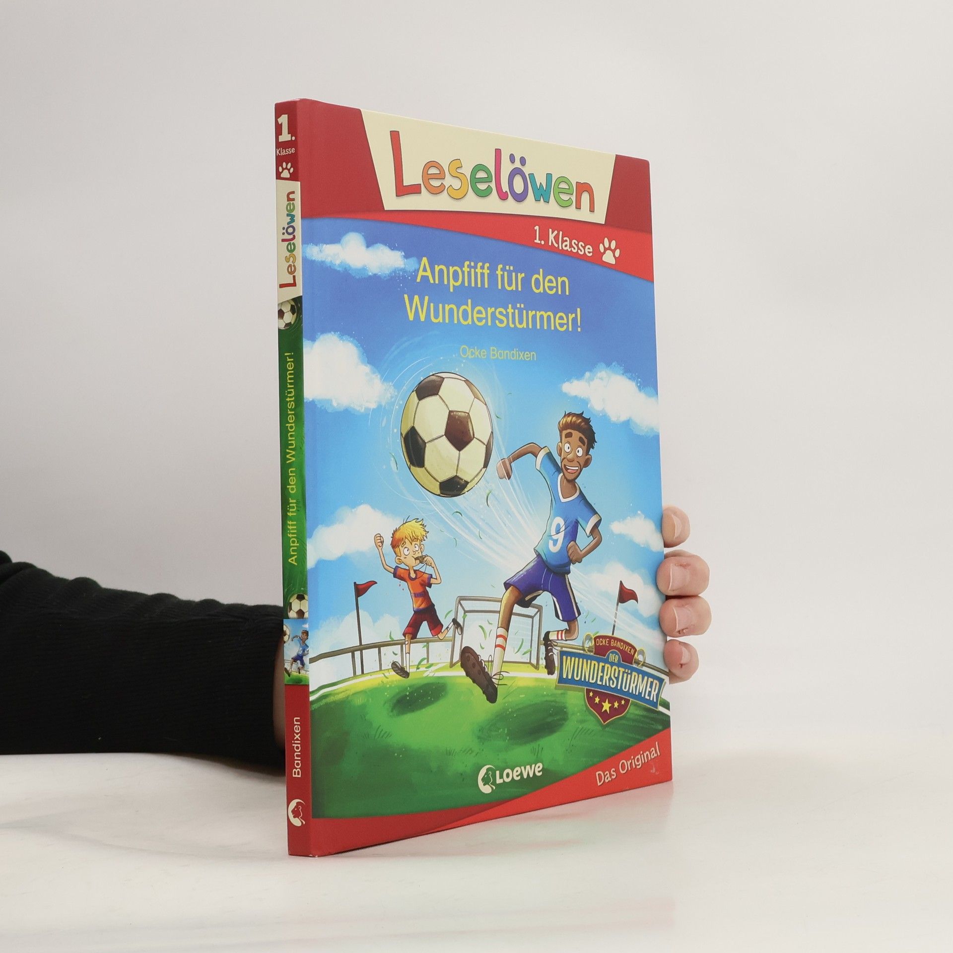 Leselöwen 1. Klasse - Anpfiff für den Wunderstürmer!