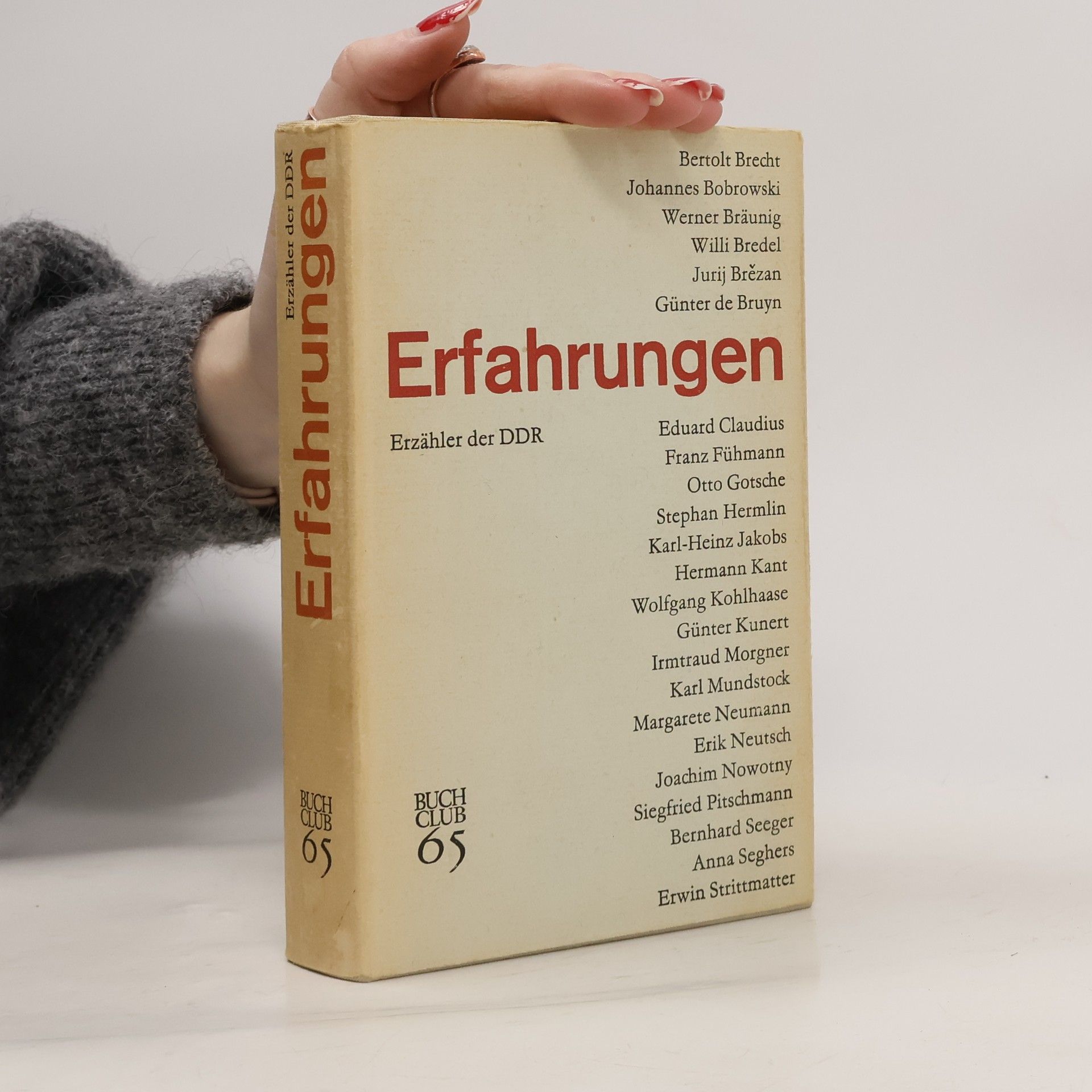 Erfahrungen. Erzähler der DDR