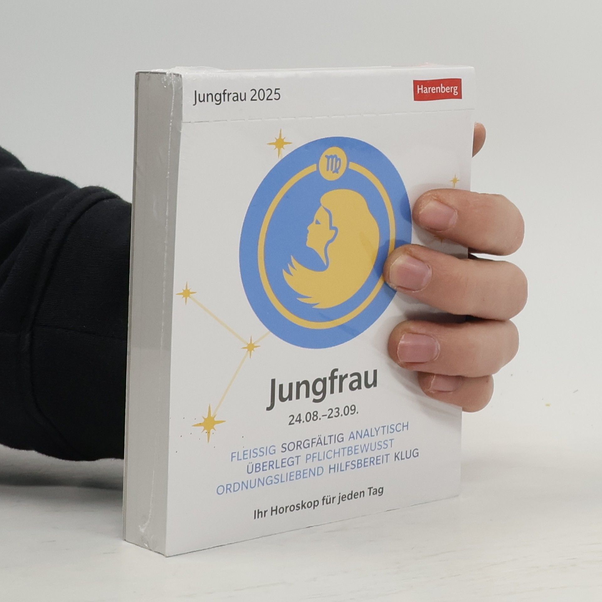 Robert Satorius Jungfrau Sternzeichenkalender 2025 - Tagesabreißkalender - Ihr Horoskop für jeden Tag