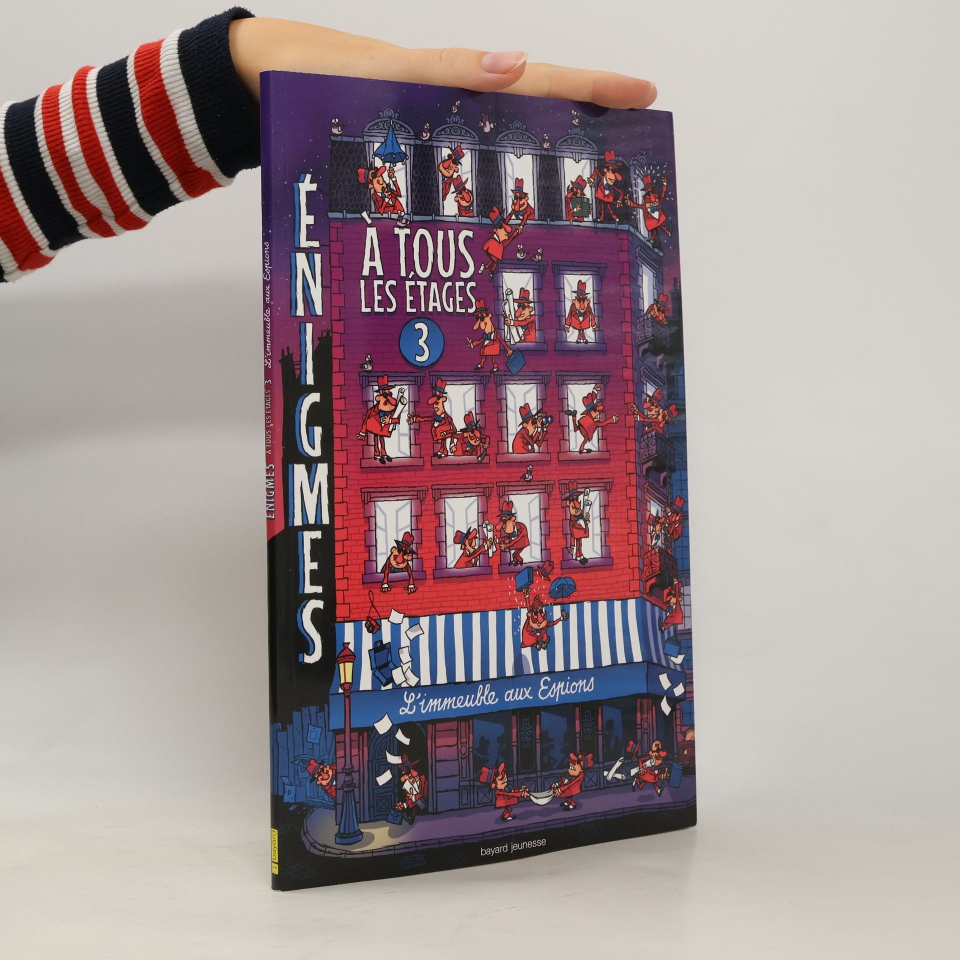 Charles Dutertre Énigmes à tous les étages T.3, L'immeuble aux espions