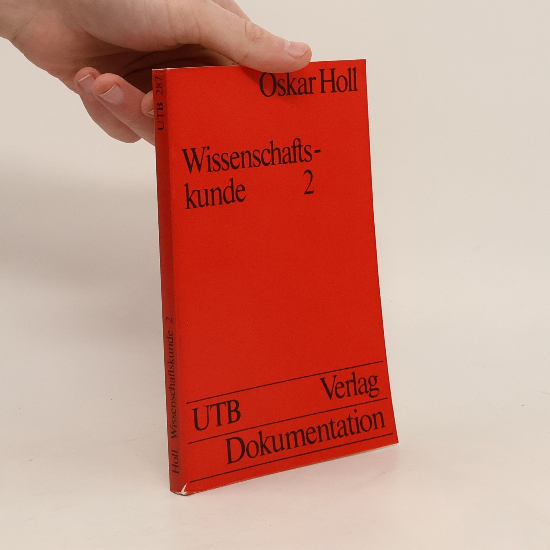 UTB - 2: Wissenschaftskunde