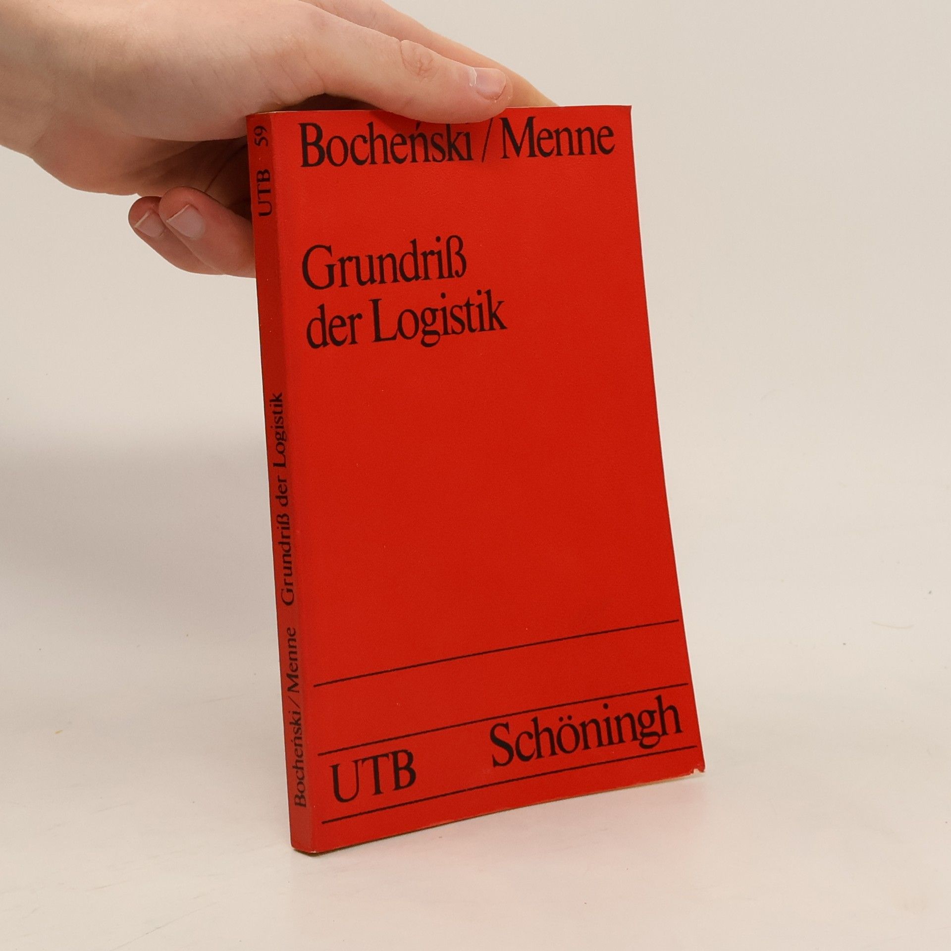 Józef Maria Bocheński Grundriß der formalen Logik