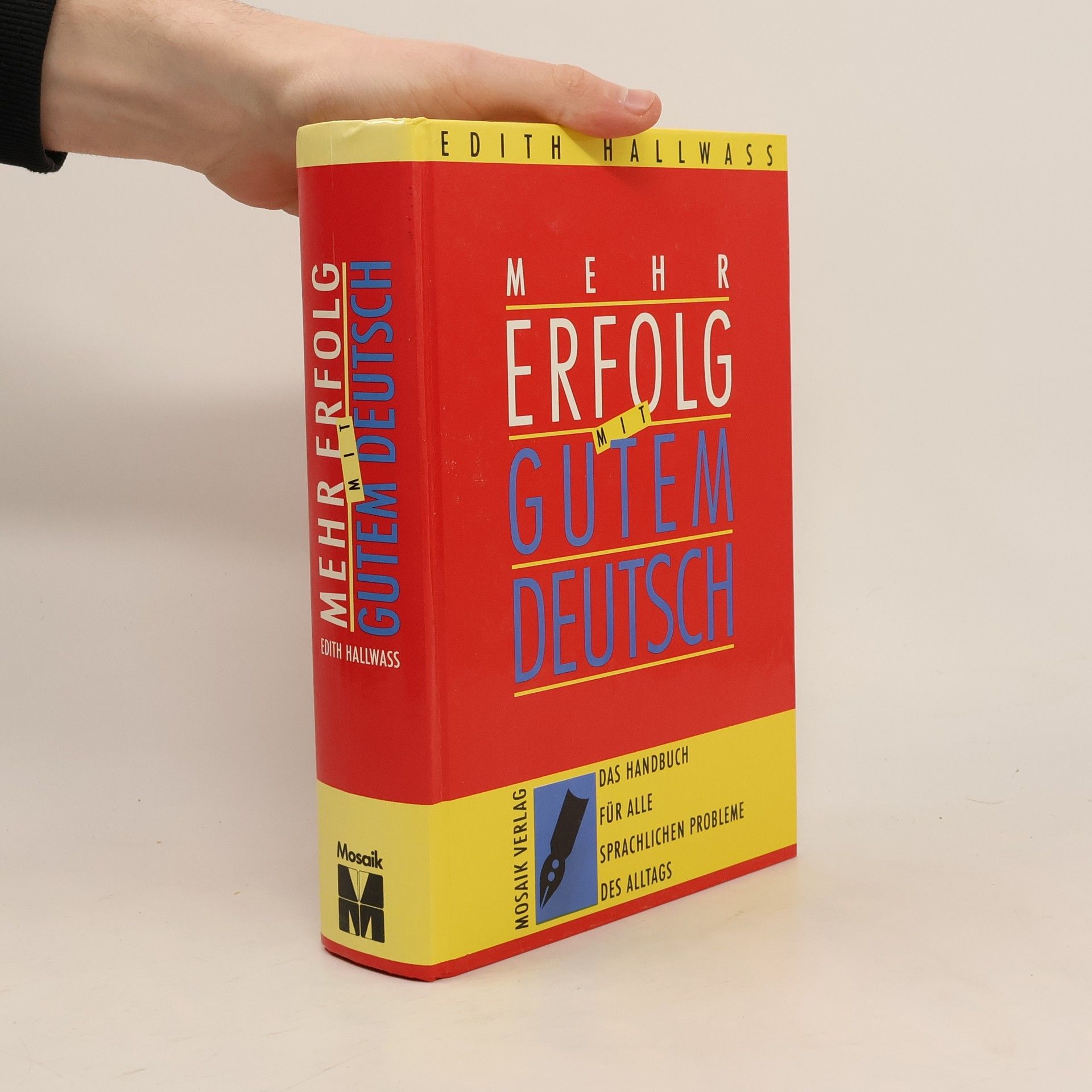 Edith Hallwass Mehr Erfolg mit gutem Deutsch