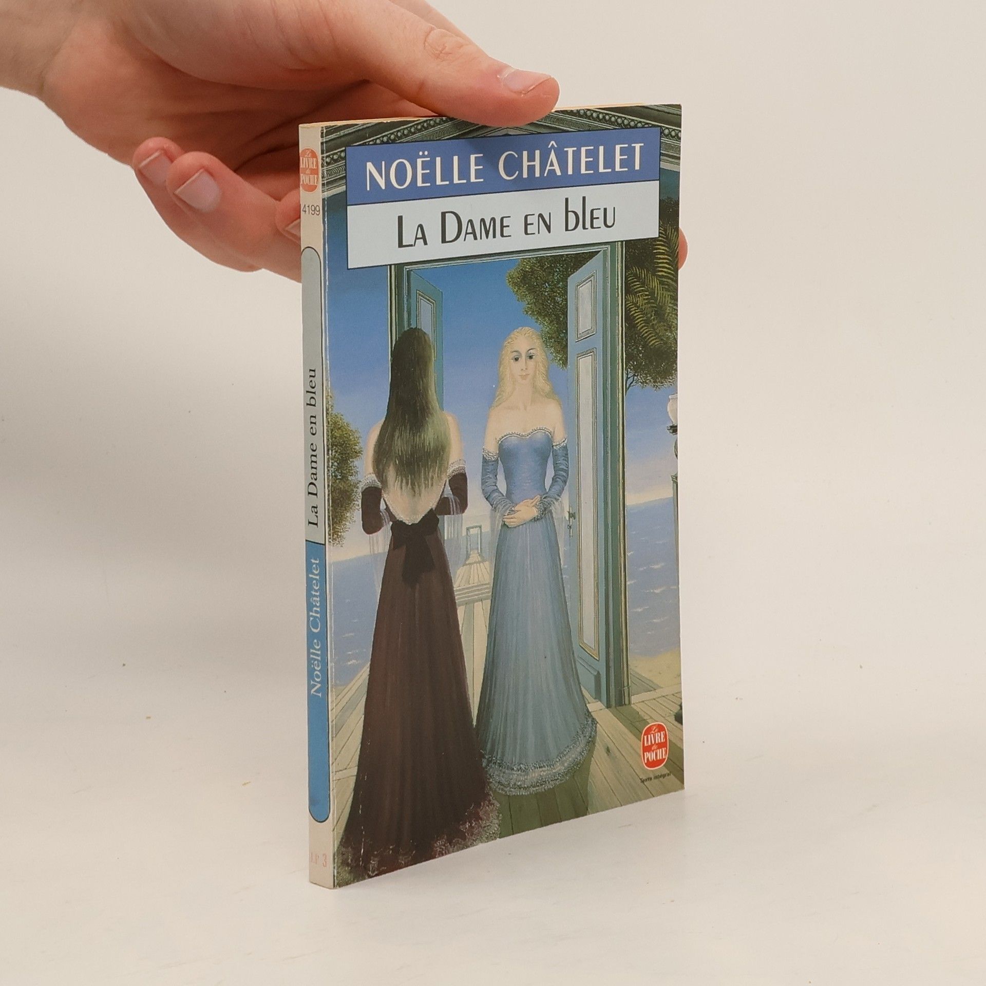 La dame en bleu